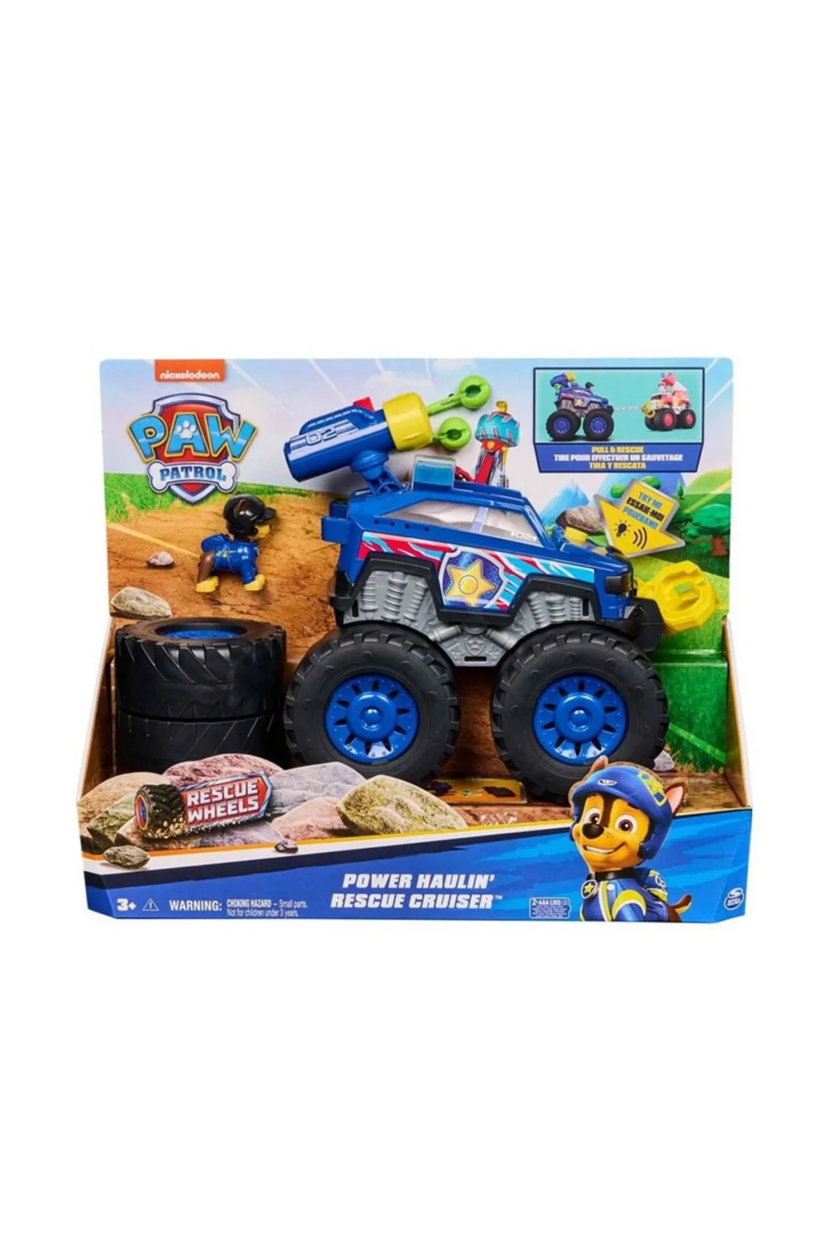 Rescue Wheels Temalı Deluxe Chase Kurtarma Aracı