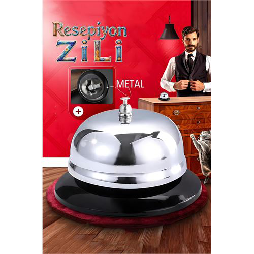 Resepsiyon Zili - Resepsiyon ve Restoran İçin Zil - Resepsiyon Ç Resepsiyon Zili - Resepsiyon ve Restoran İçin Zil - Resepsiyon Ç