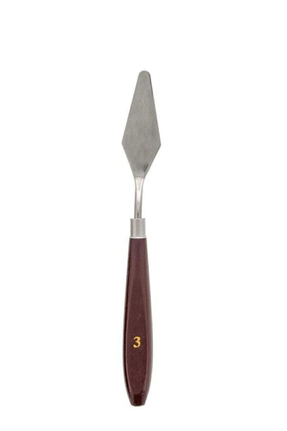 Resim Spatula, Metal Spatula  (Painting Knife) -  No: 3