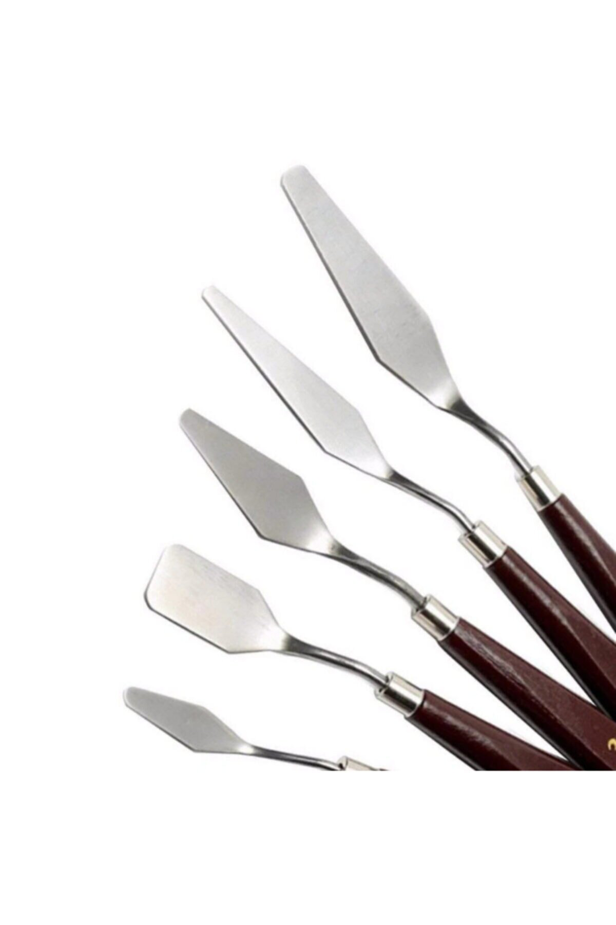 Resim Spatula Seti, Metal Spatula 5'li (Painting Knife)