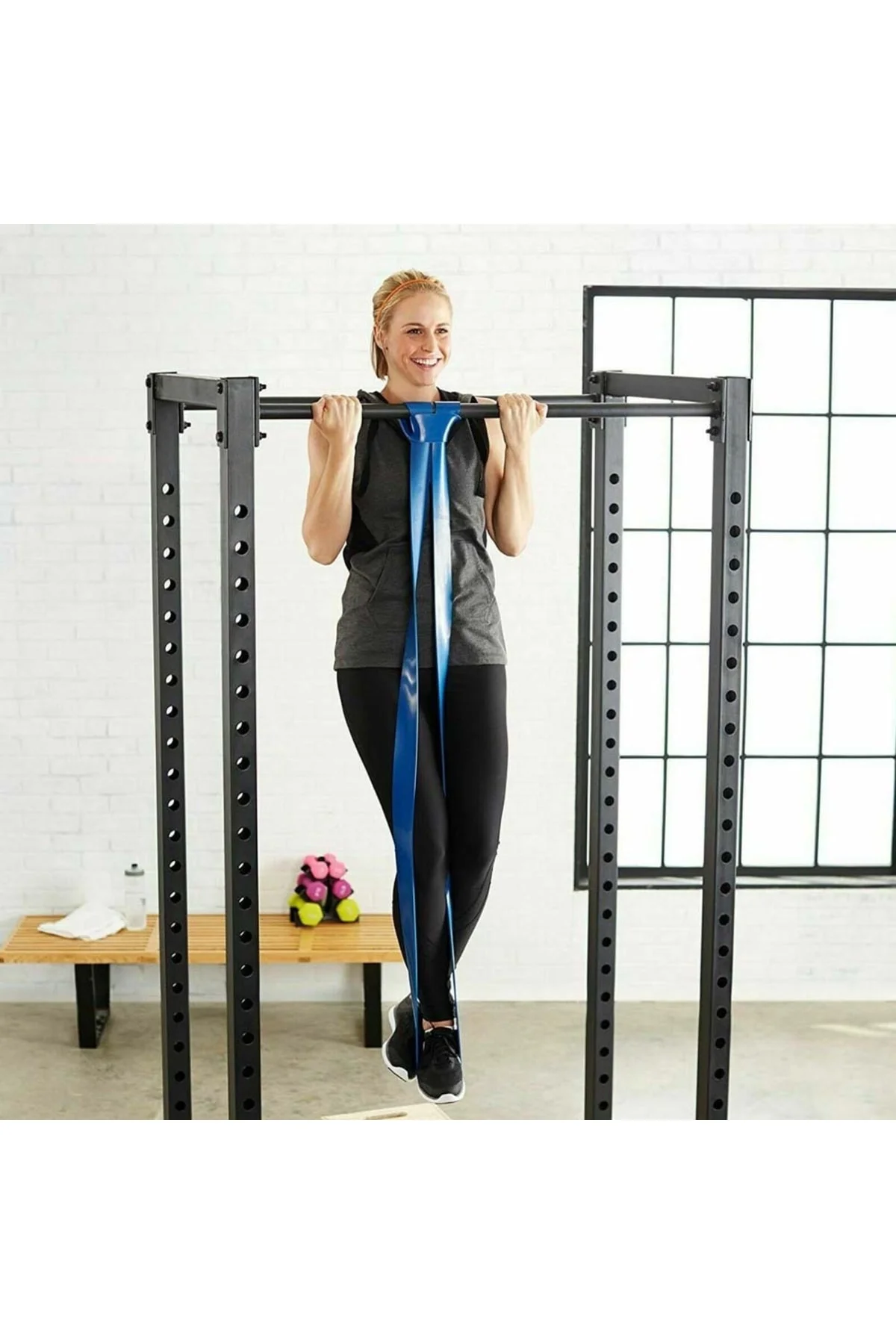 Resistance Powerband 32 Mm Mor Güç Bandı Sert Direnç Lastiği Pila