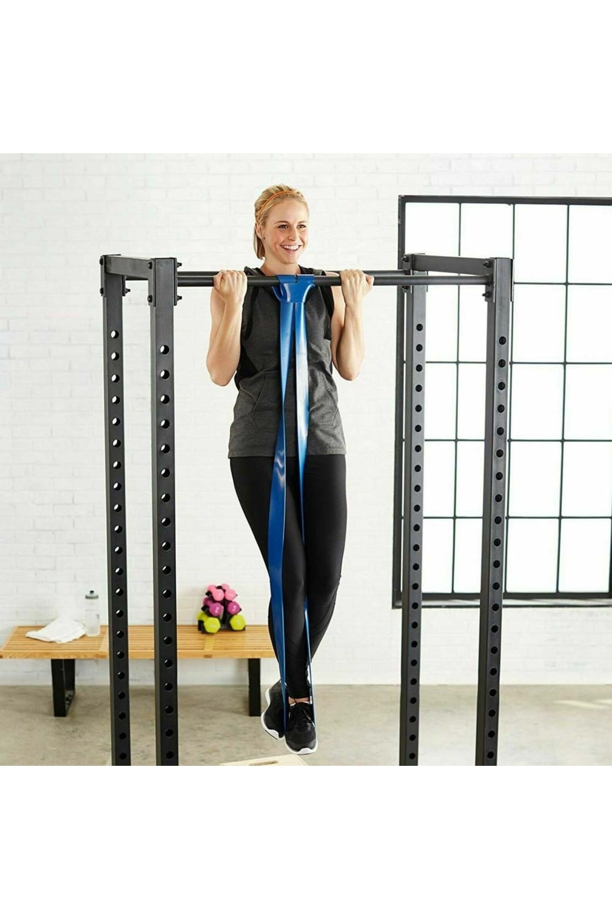 Jet Resistance Powerband 21 Mm Latex Güç Bandı Orta Sert Direnç Lasti