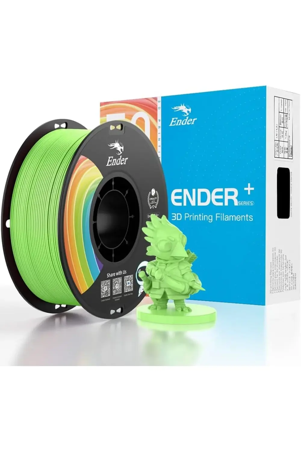 Resmi 3D Yazıcı Filament Ender PLA Pro Filament, PLA+ 3D Baskı Fi