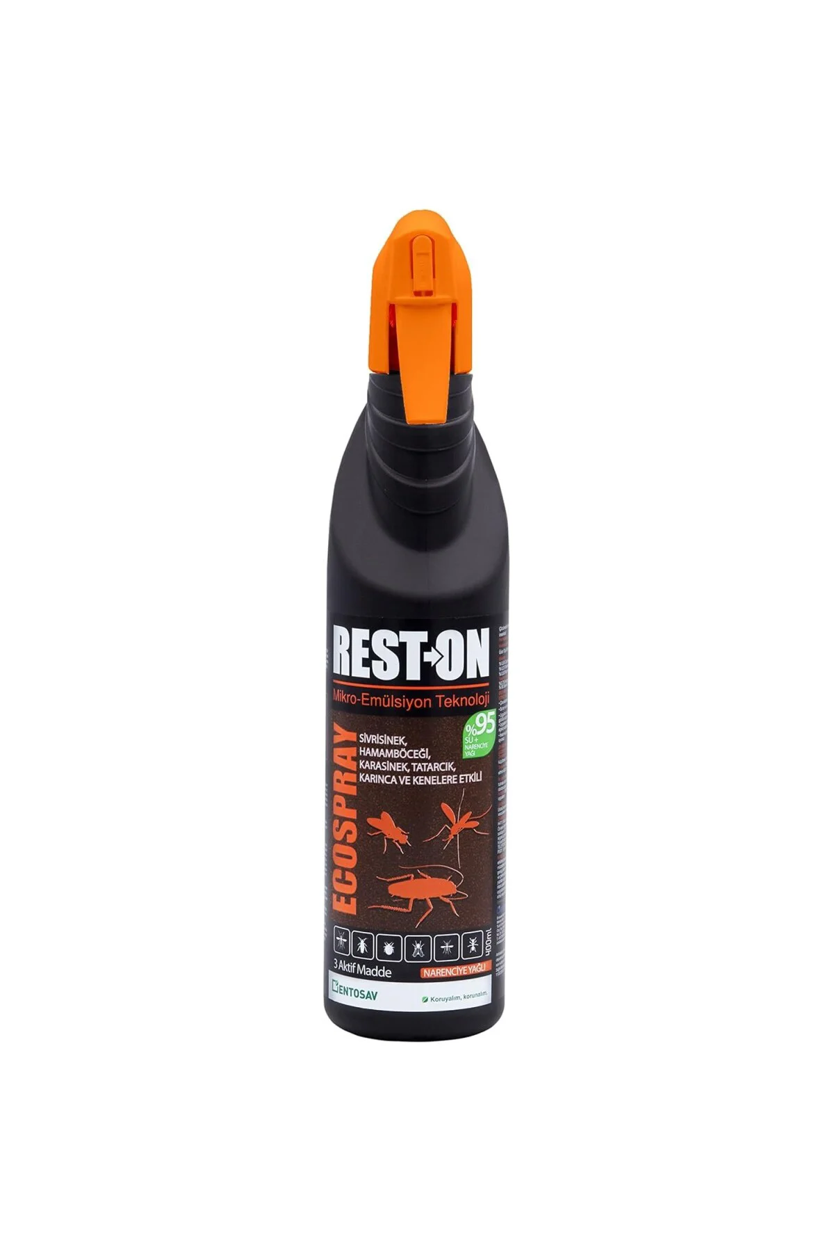 Rest-on Eco-spray, Hamamböceği, Haşere, Karınca, Sivrisinek, Kene