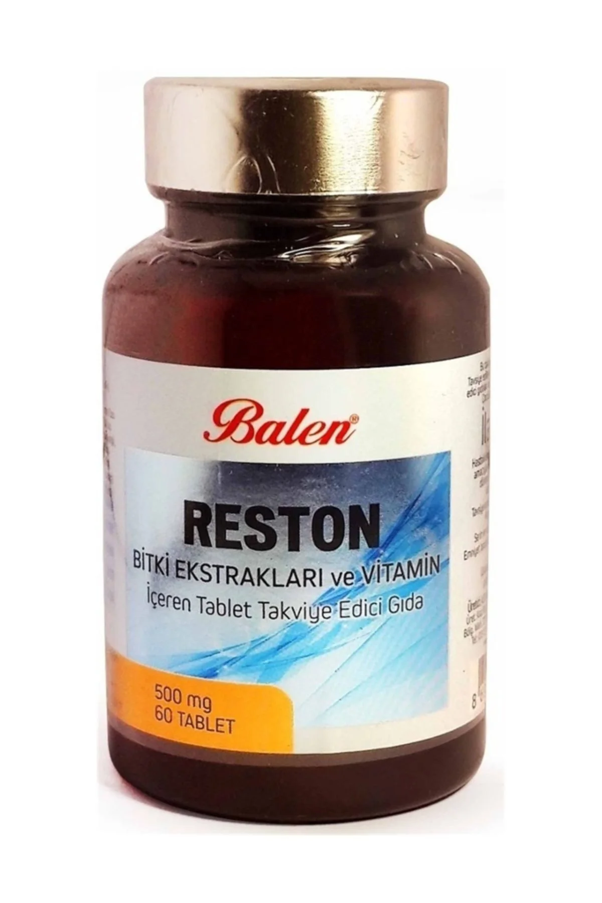 Reston Bitki Ekstraktı Ve Vitamin Içeren 60 Tablet
