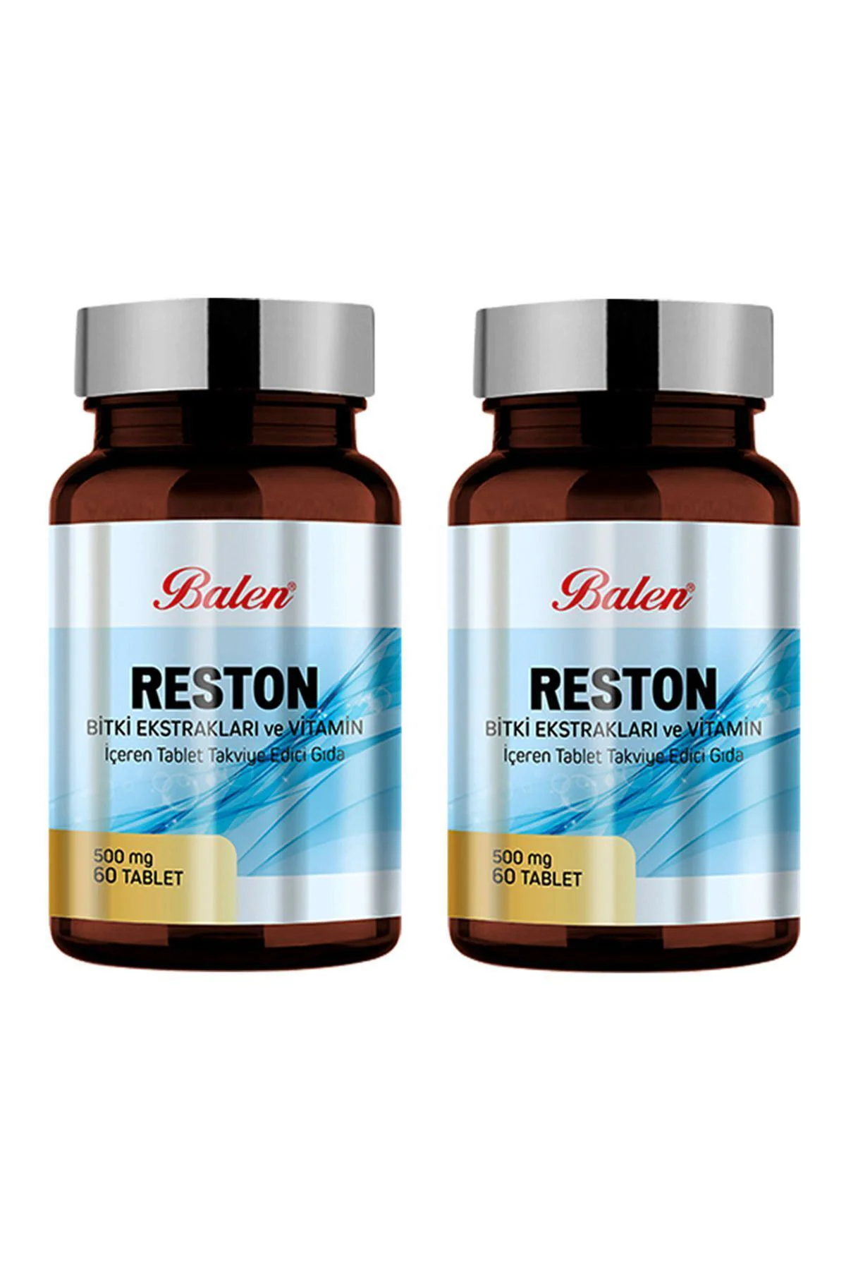 Reston Bitki Ekstraktları - Vitamin 60 Tablet X 2 Adet