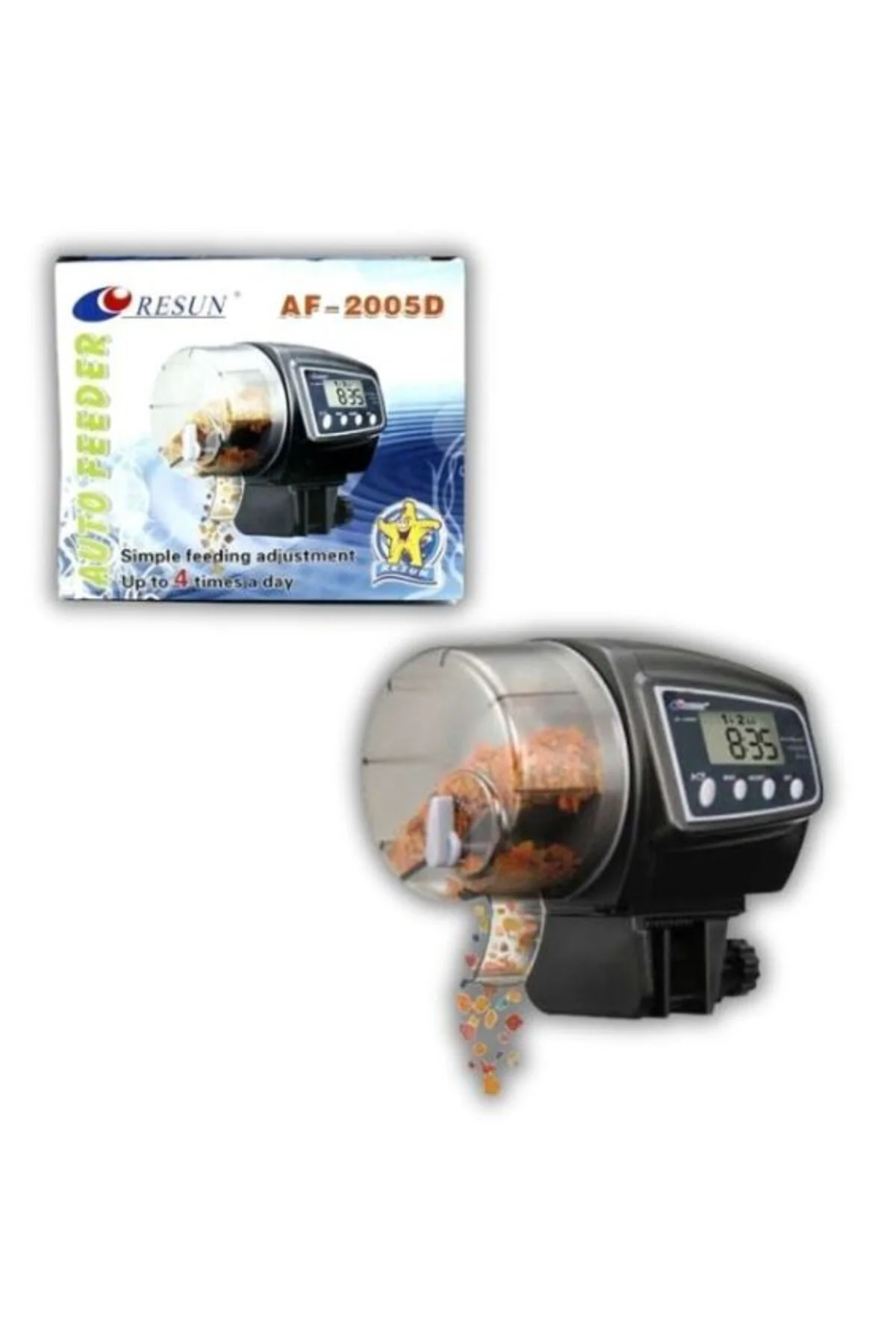 Resun Dijital Otomatik Yemleme Makinesi 100-AF2005D | Akvaryum Ba Resun Dijital Otomatik Yemleme Makinesi 100-AF2005D | Akvaryum Ba