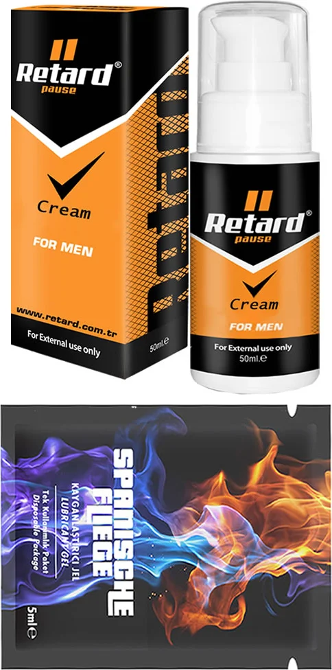 Retard Erkeklere Özel Krem 50 ml - Etkili Geciktirici