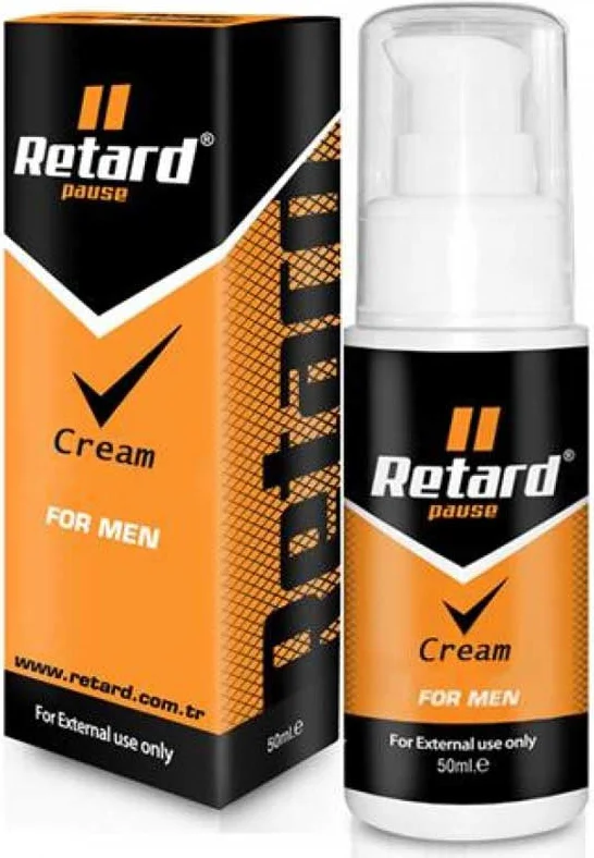 Retard Longtime Cream For Men - Erkekler İçin Dayanıklılık Kremi