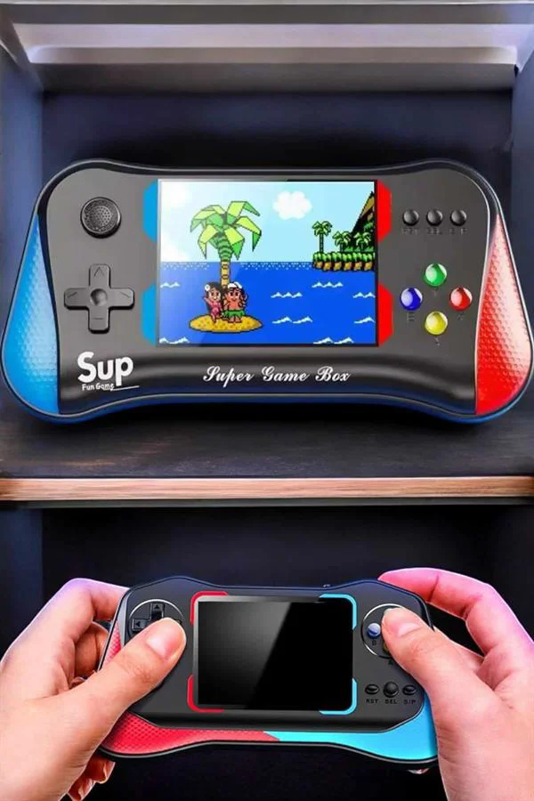 Retro 500 Oyunlu Nostaljik Oyunlu El Atari Gamebox Oyun Konsolu Ç