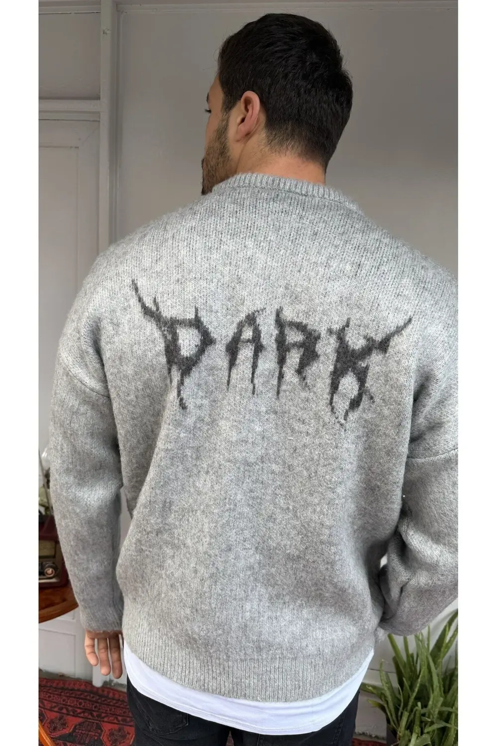 Retro 6008 Baskılı Kazak