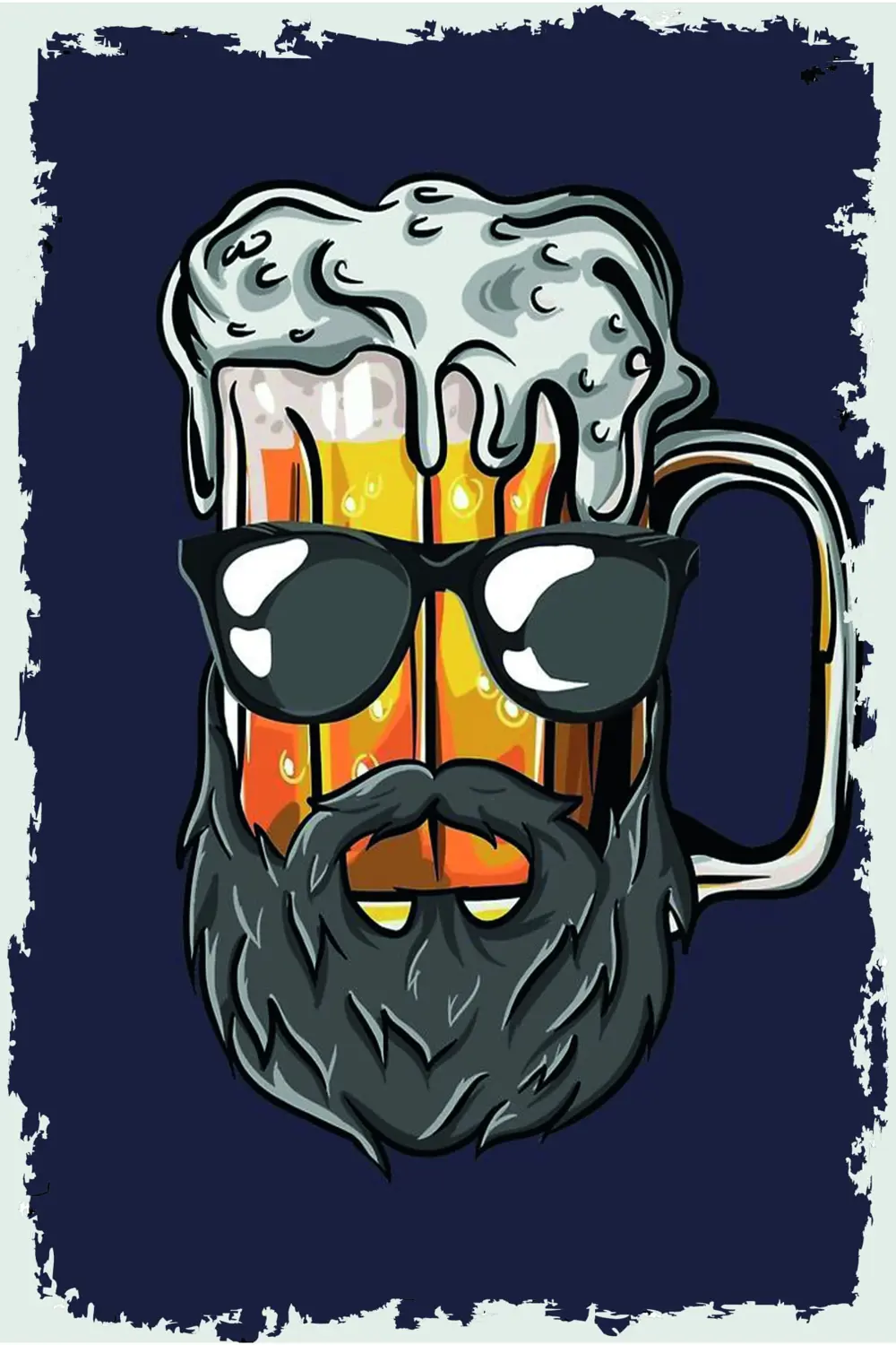 Retro Ahşap Duvar Poster 20x30 cm