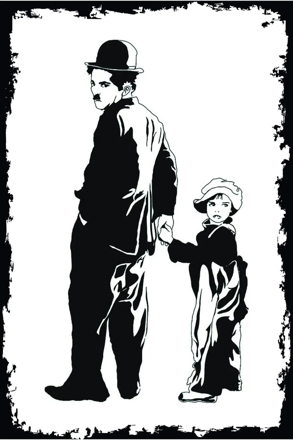 Retro Ahşap Duvar Poster 20x30
