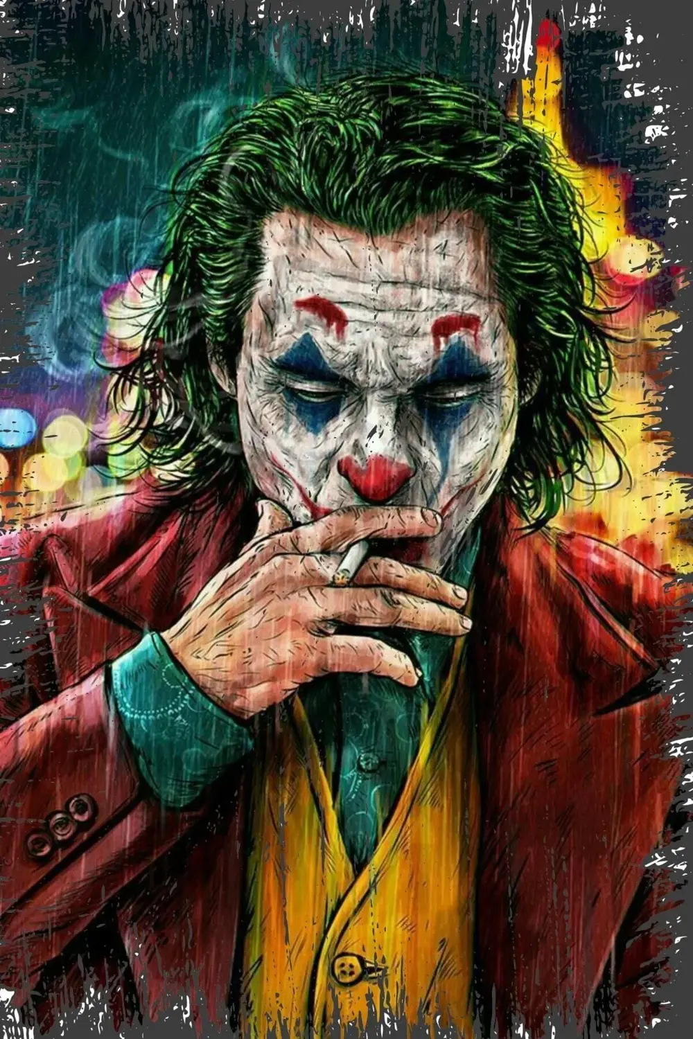 Retro Ahşap Duvar Posteri