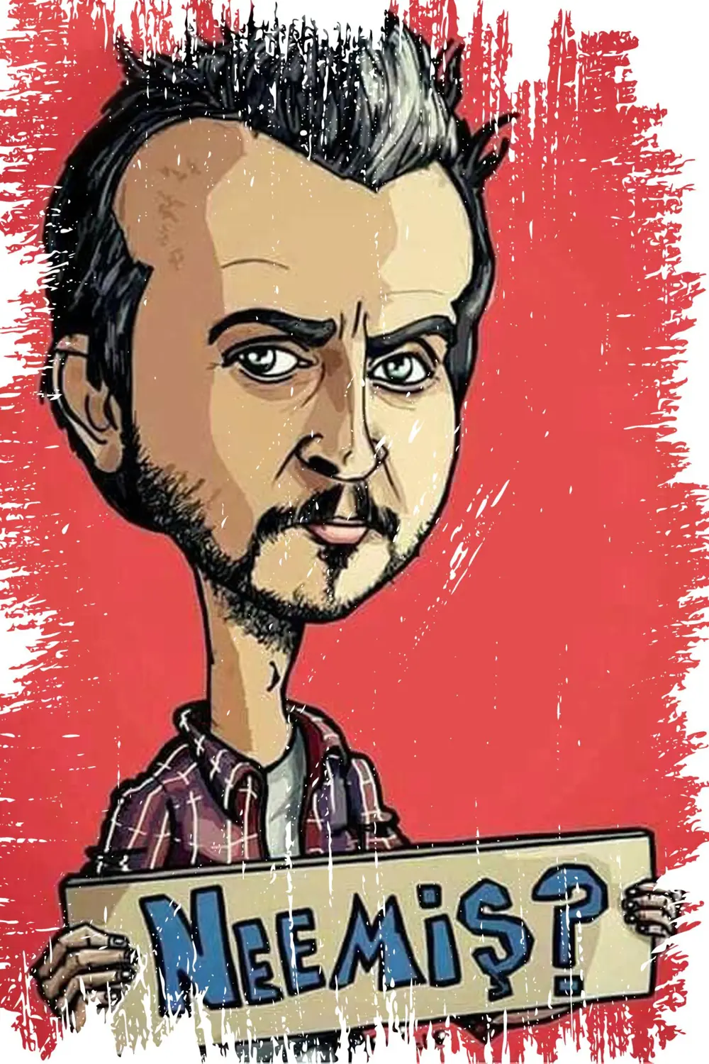 Retro Ahşap Duvar Posteri