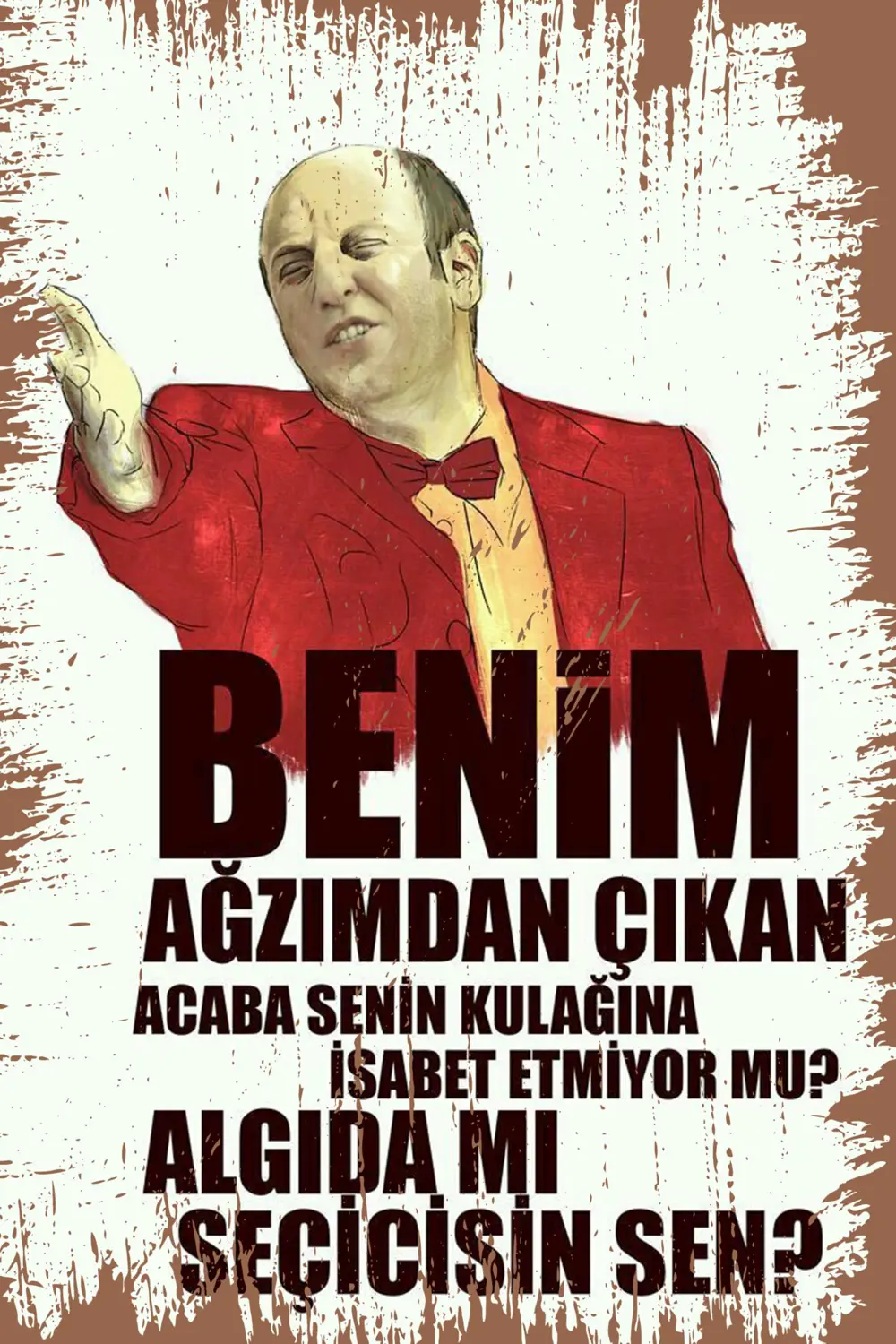 Retro Ahşap Duvar Posteri