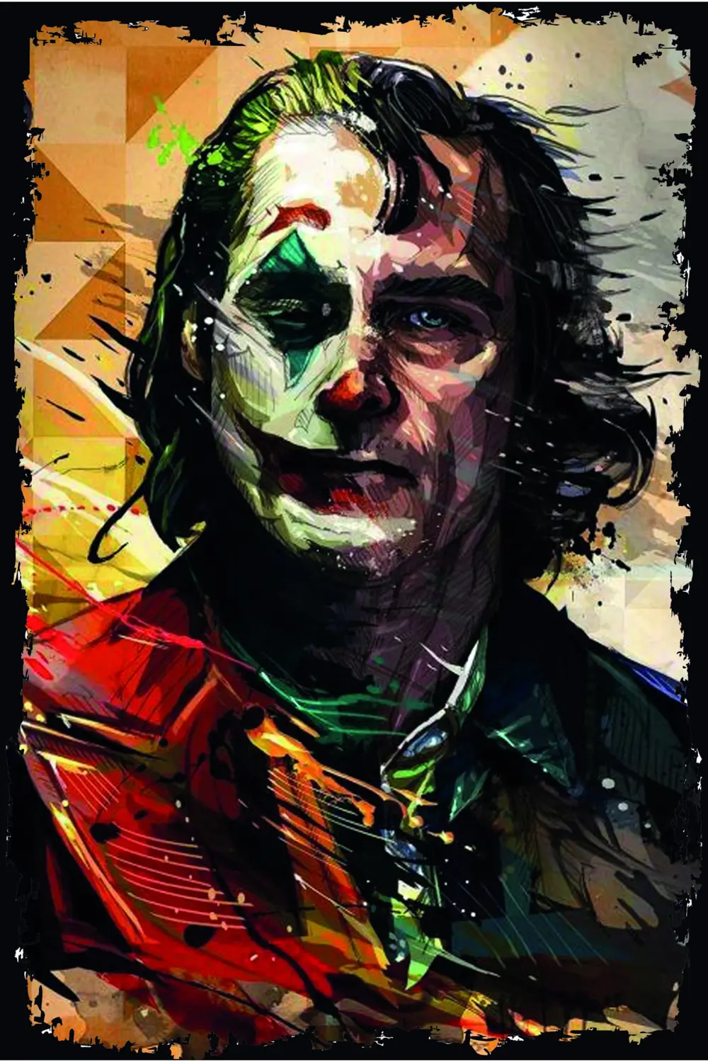 Retro Ahşap Poster 20x30 cm