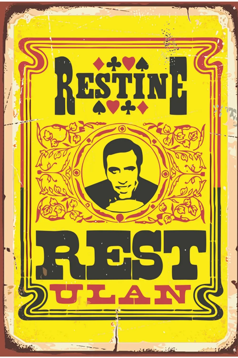 Retro Ahşap Poster