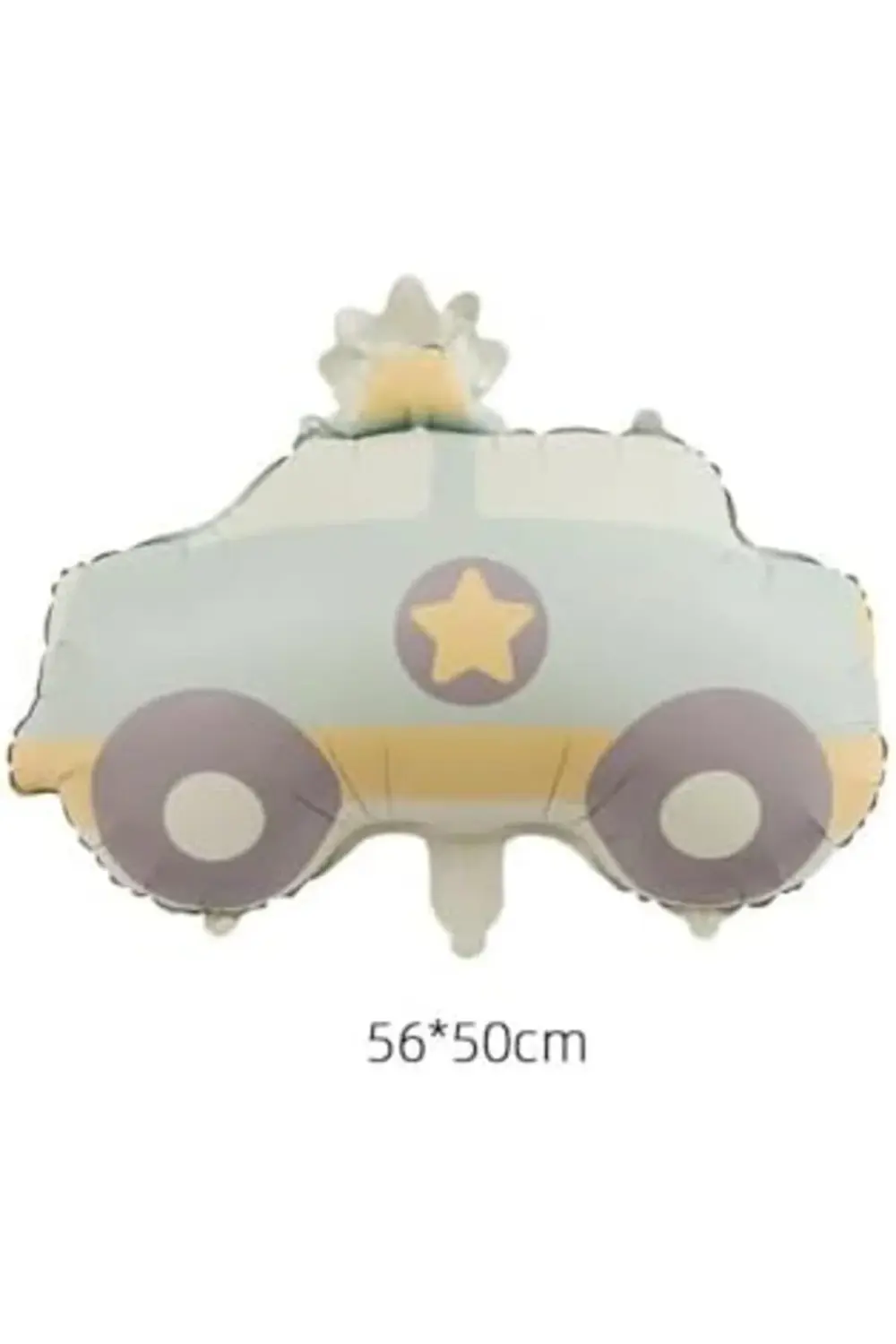 Retro Arabası Folyo Balon 56-50 Cm 395519