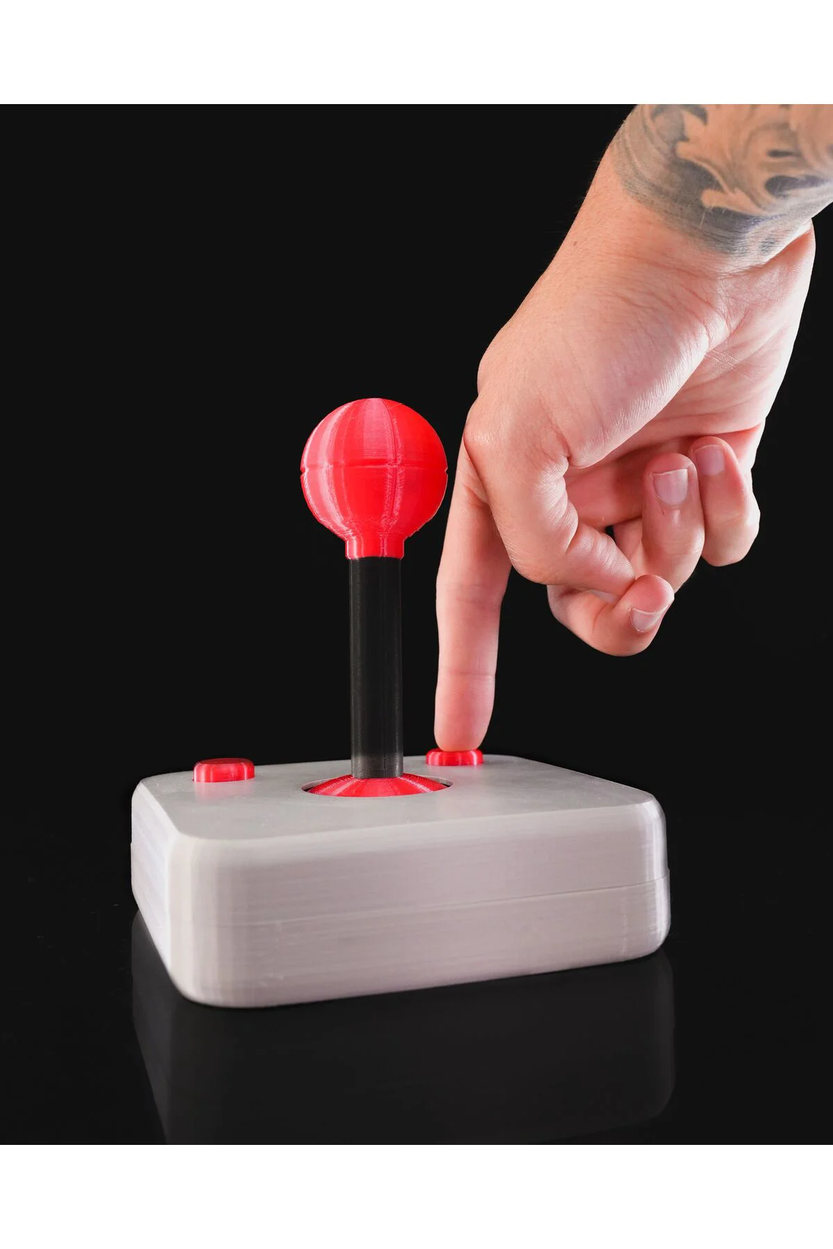 Retro Atari Konsol Tekli Joystick Hareketli Oyuncak