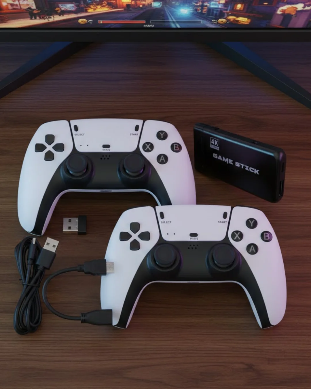 Retro Atari ve Konsol Oyunları Destekli 4K Game Stick Retro Atari ve Konsol Oyunları Destekli 4K Game Stick