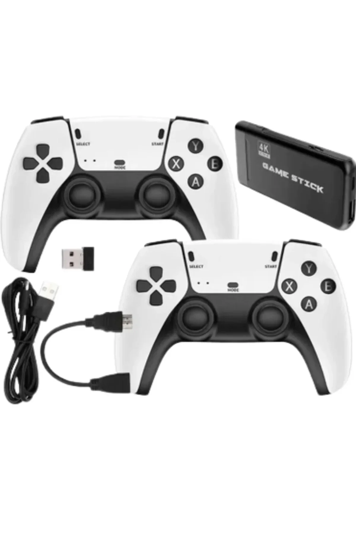 Retro Atari ve Konsol Oyunları Destekli 4K Game Stick