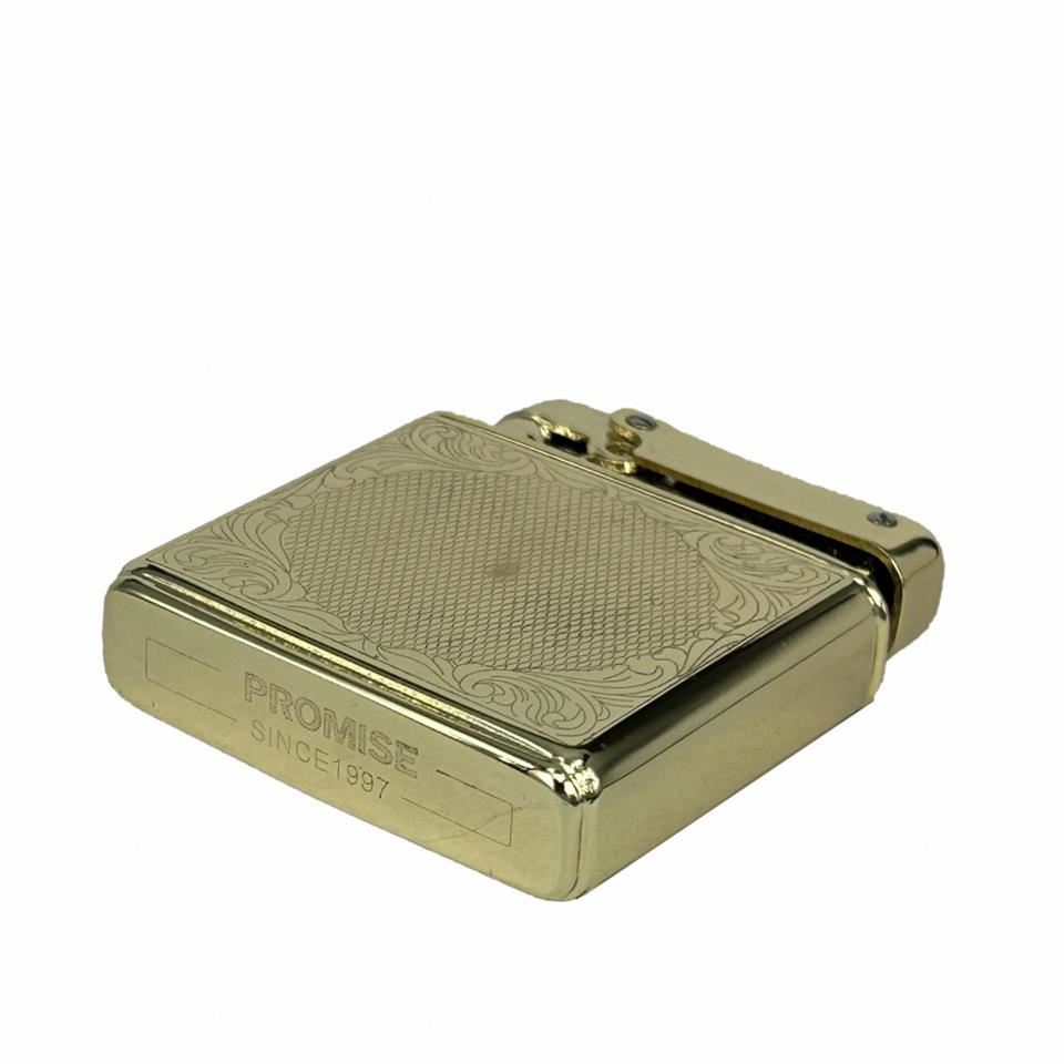 Çanta Yurdu Retro Benzinli Çakmak Muhtar Çakmağı Altın