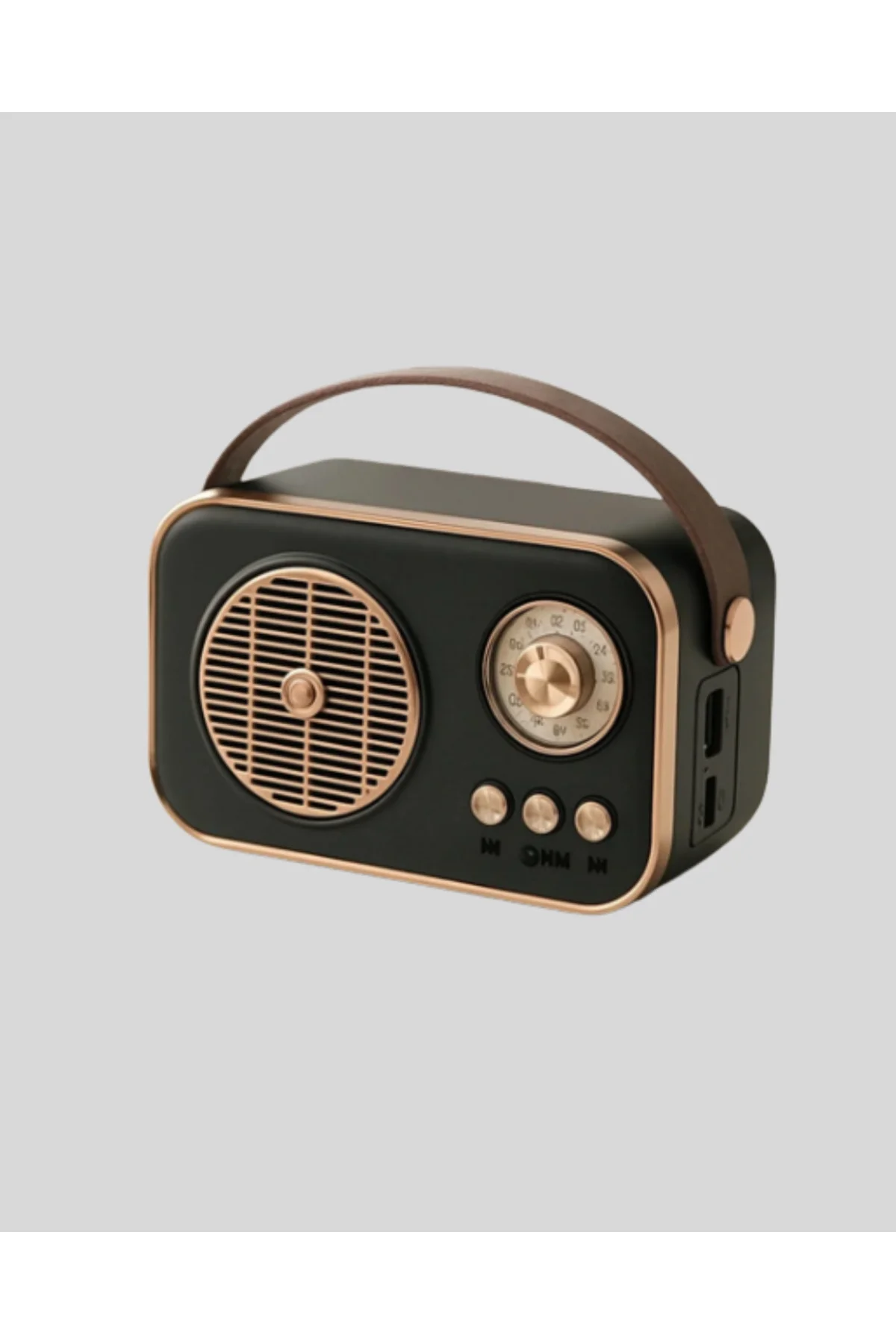 Retro Bluetooth Radyo – Nostaljik Tasarım, Tf Kart Ve Usb Destekl