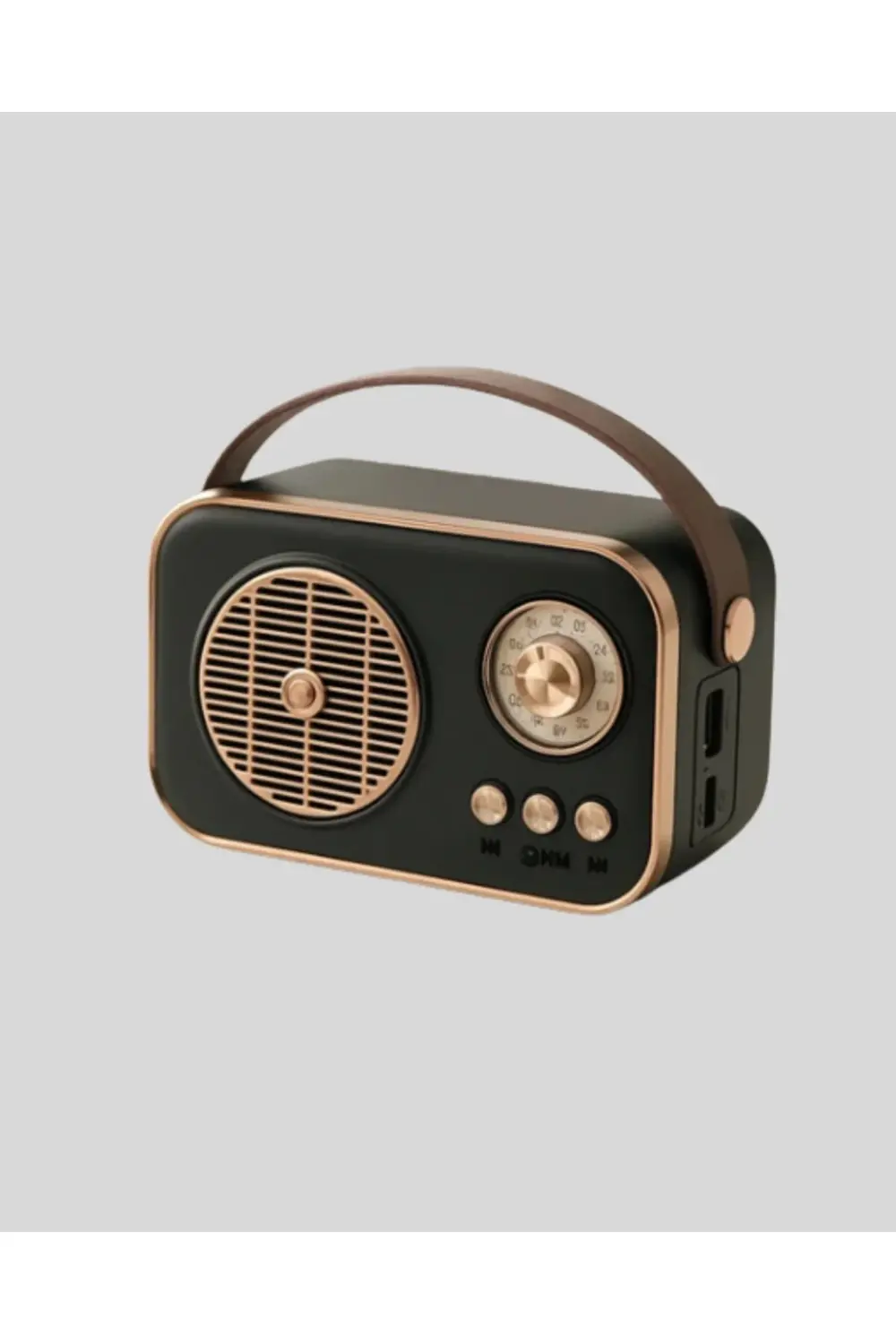 Retro Bluetooth Radyo – Nostaljik Tasarım TF Kart ve USB Destekli