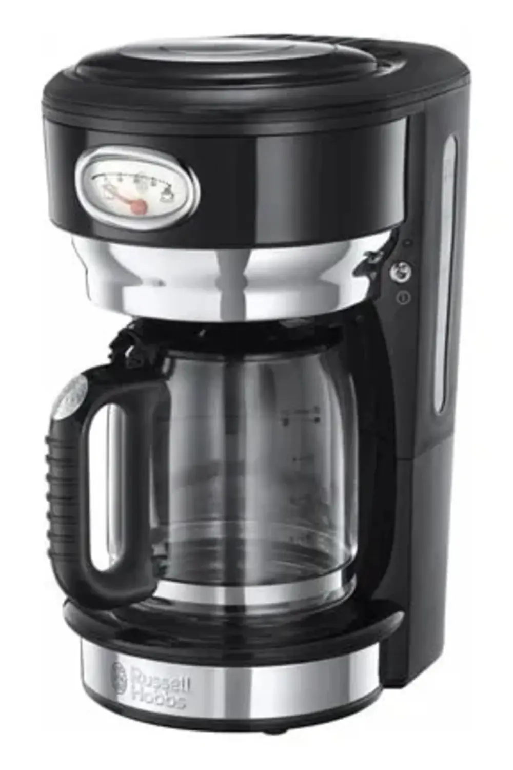 Russell Hobbs Retro Classic Siyah Cam Sürahili Kahve Makinesi