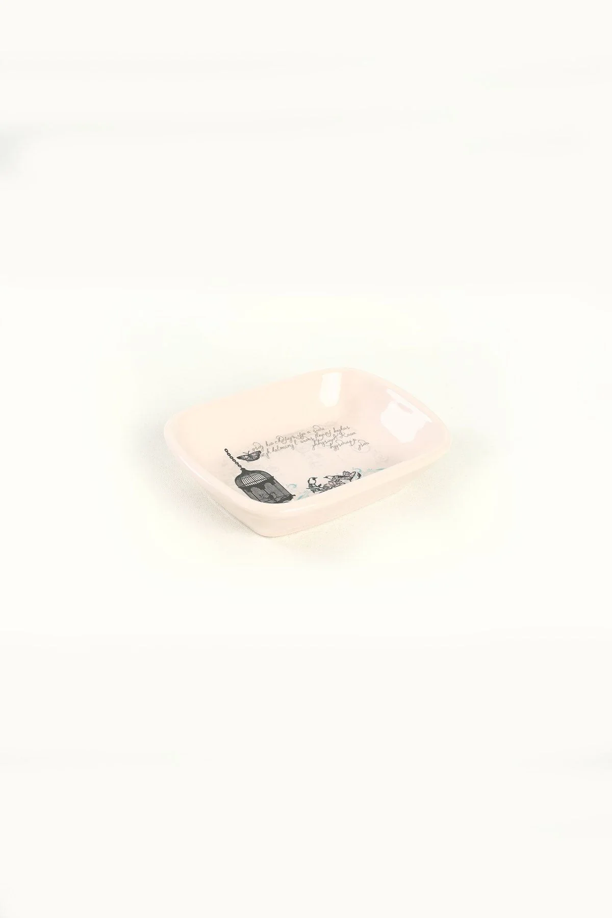 Retro Dikdörtgen Çerezlik / Kayık 13 Cm 6 Adet