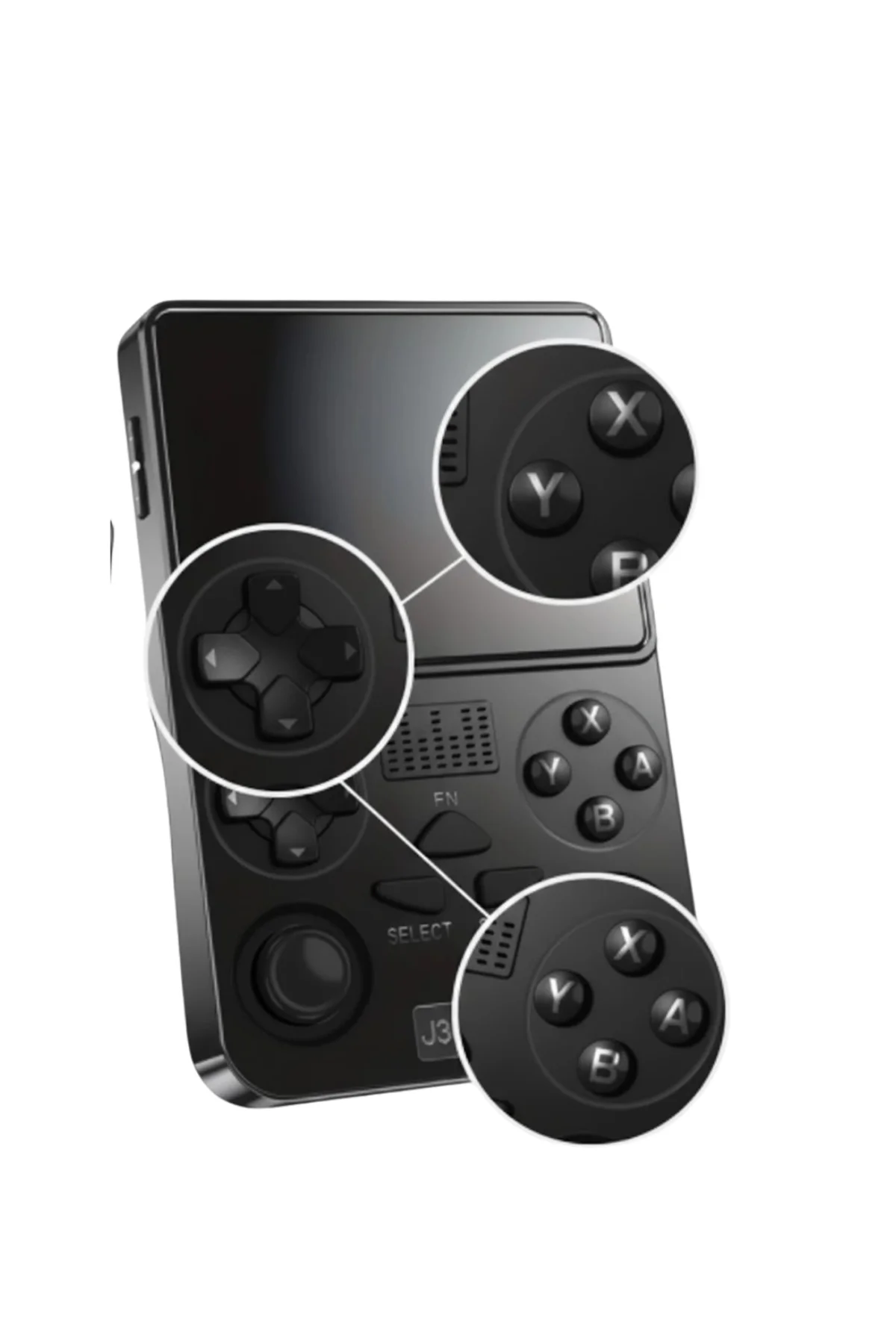 Retro El Oyun Konsolu 640×480 HD Ekran Emülatörlü