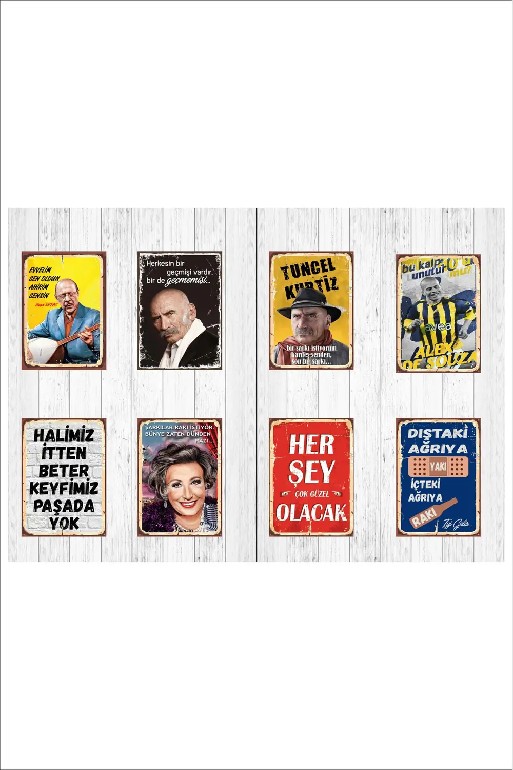 RETRO EN İYİ YAPTIĞIN ŞEYİ YAP SAL GİTSİN ANLAMLI DUVAR YAZILARI 