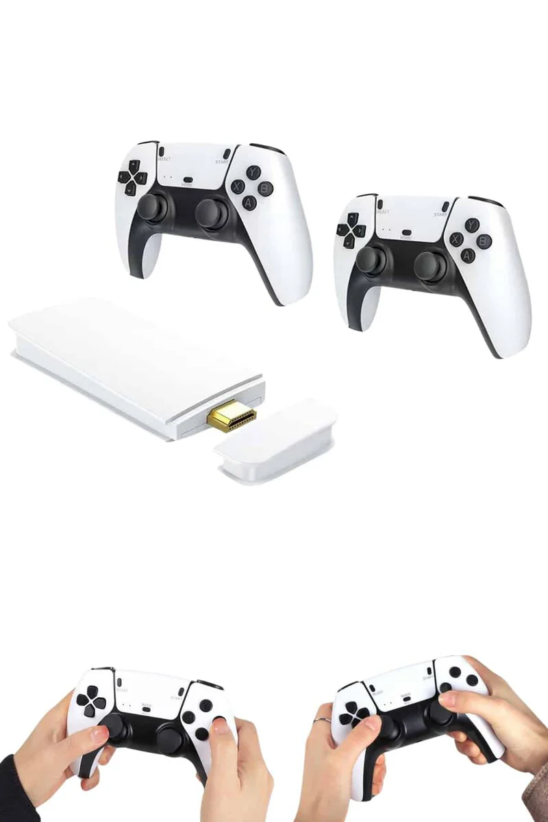 Retro Game Stick 4K HD 20000 Oyunlu Çift Kollu Beyaz Konsol - Retro Oyun ve 4K Deneyimi Fiyatı, Yorumları ve Özellikleri