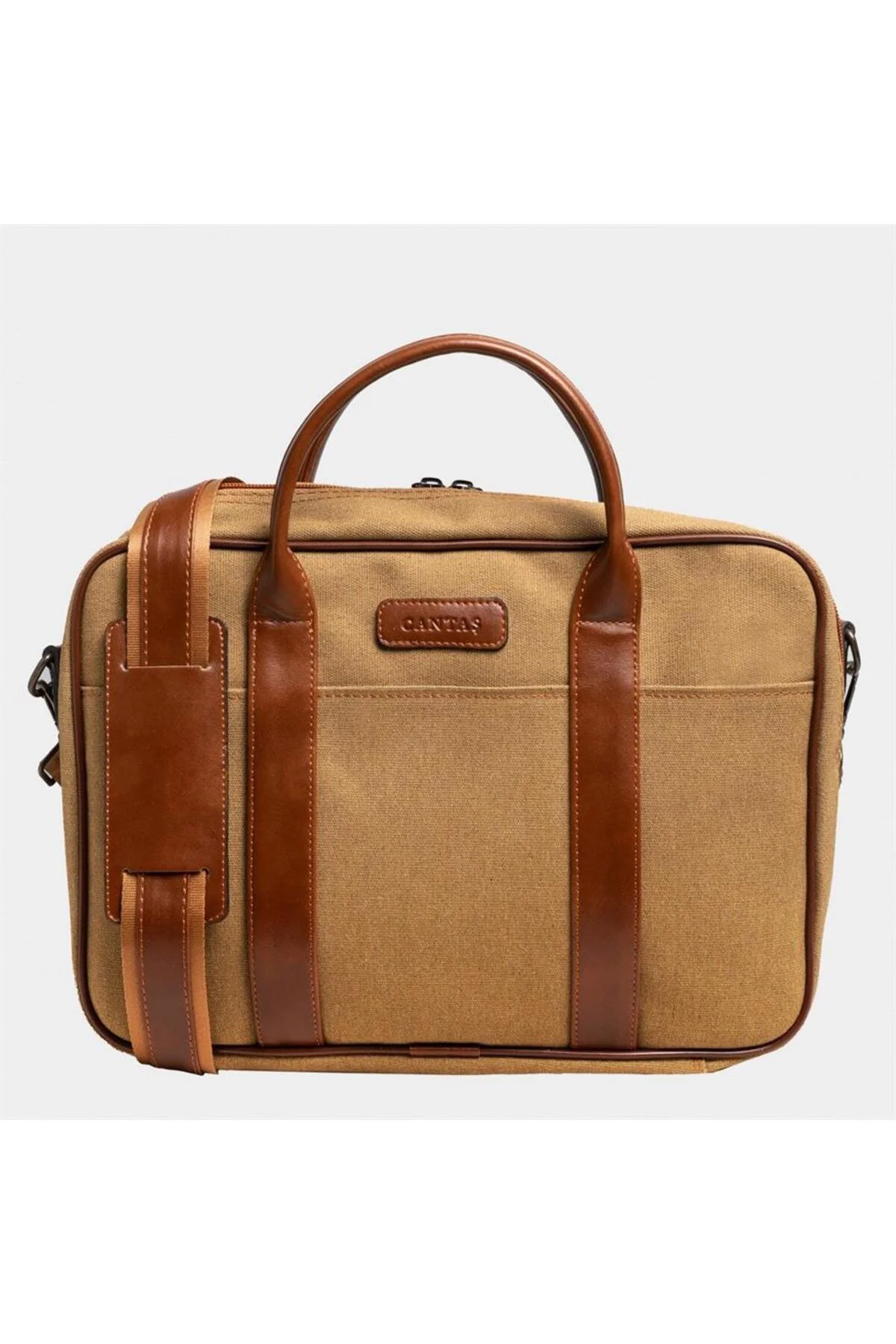 Retro Kanvas 40X29 Evrak ve Laptop Çantası 15 İnç Camel Fiyatı, Yorumları ve Özellikleri