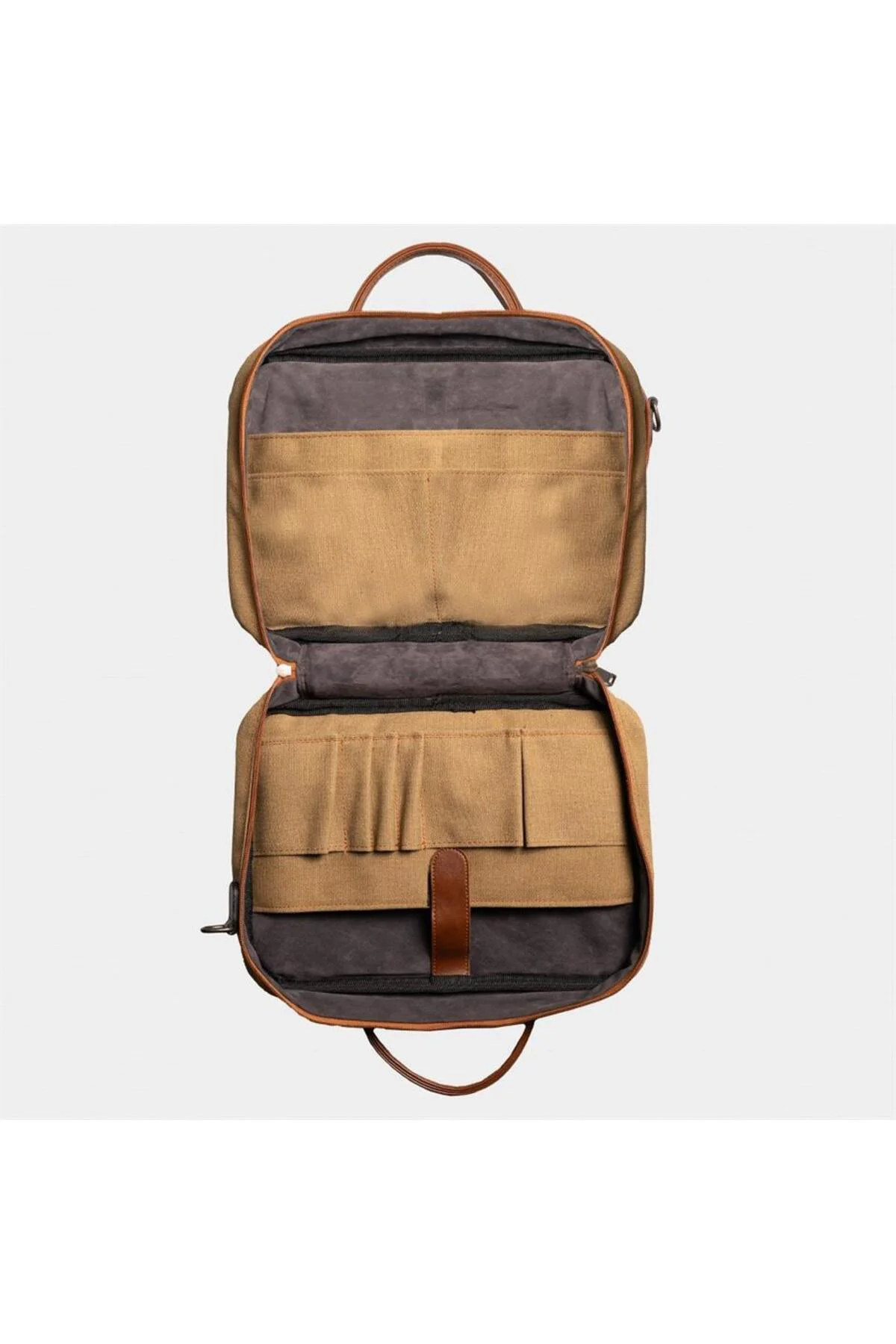 Retro Kanvas 40X29 Evrak ve Laptop Çantası 15 İnç Camel Fiyatı, Yorumları ve Özellikleri