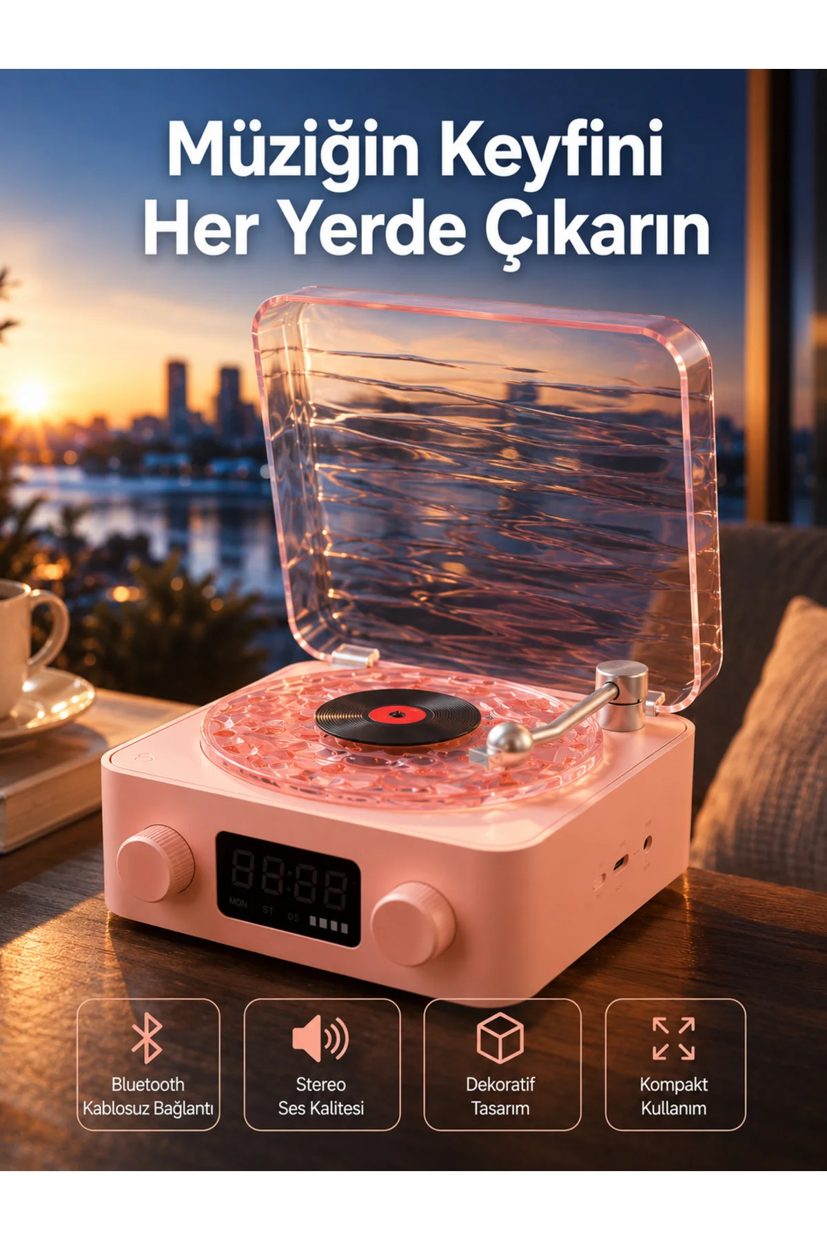 Retro Kristal Netliğinde Ses – Gece Işıklı Retro Bluetooth Hoparlör Yeni Nesil Retro Kristal Netliğinde Ses – Gece Işıklı Retro Bluetooth Hoparlör Yeni Nesil