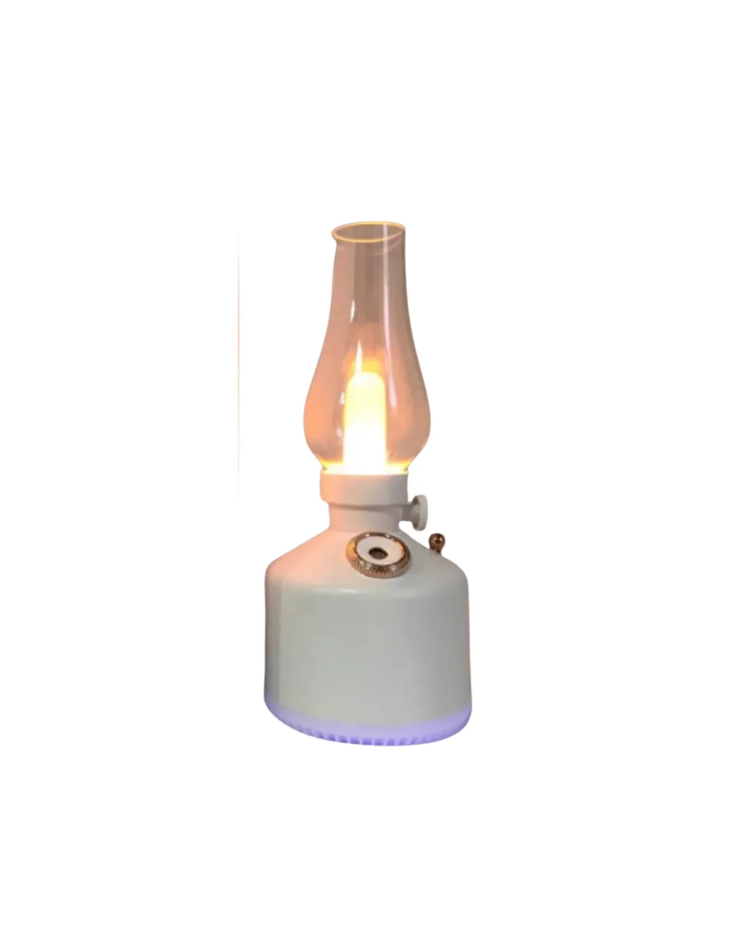 Retro LED Işıklı 1200 mAh Şarjlı Aroma Difüzörü 280 ml Su Kapasiteli