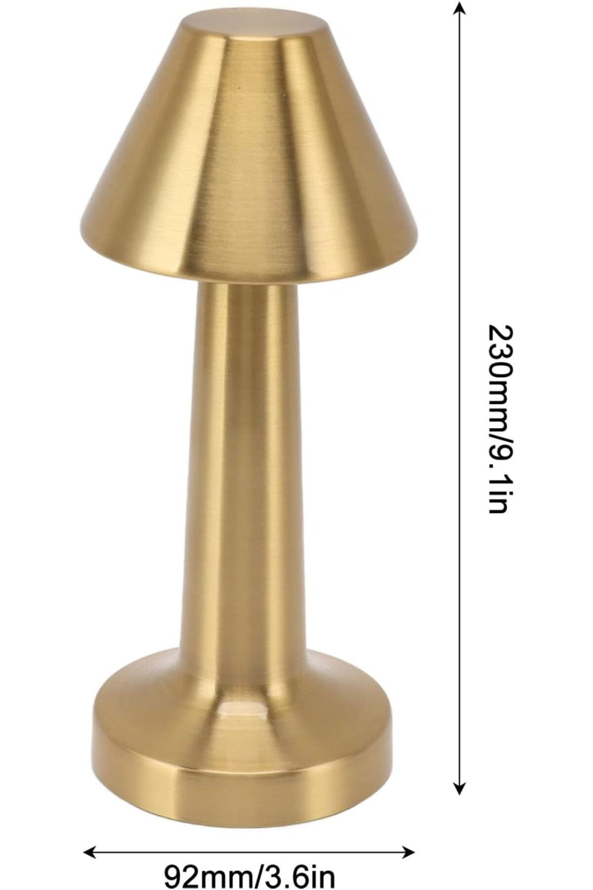 Pazar Kapısı Retro Model Masa Lambası Dimmerli Şarjlı Dekoratif Dokunmatik Gec