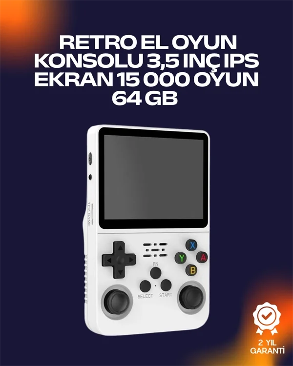 Retro Oyun Cihazı – Çift MicroSD Desteği, Çoklu Platform Uyumu, 3