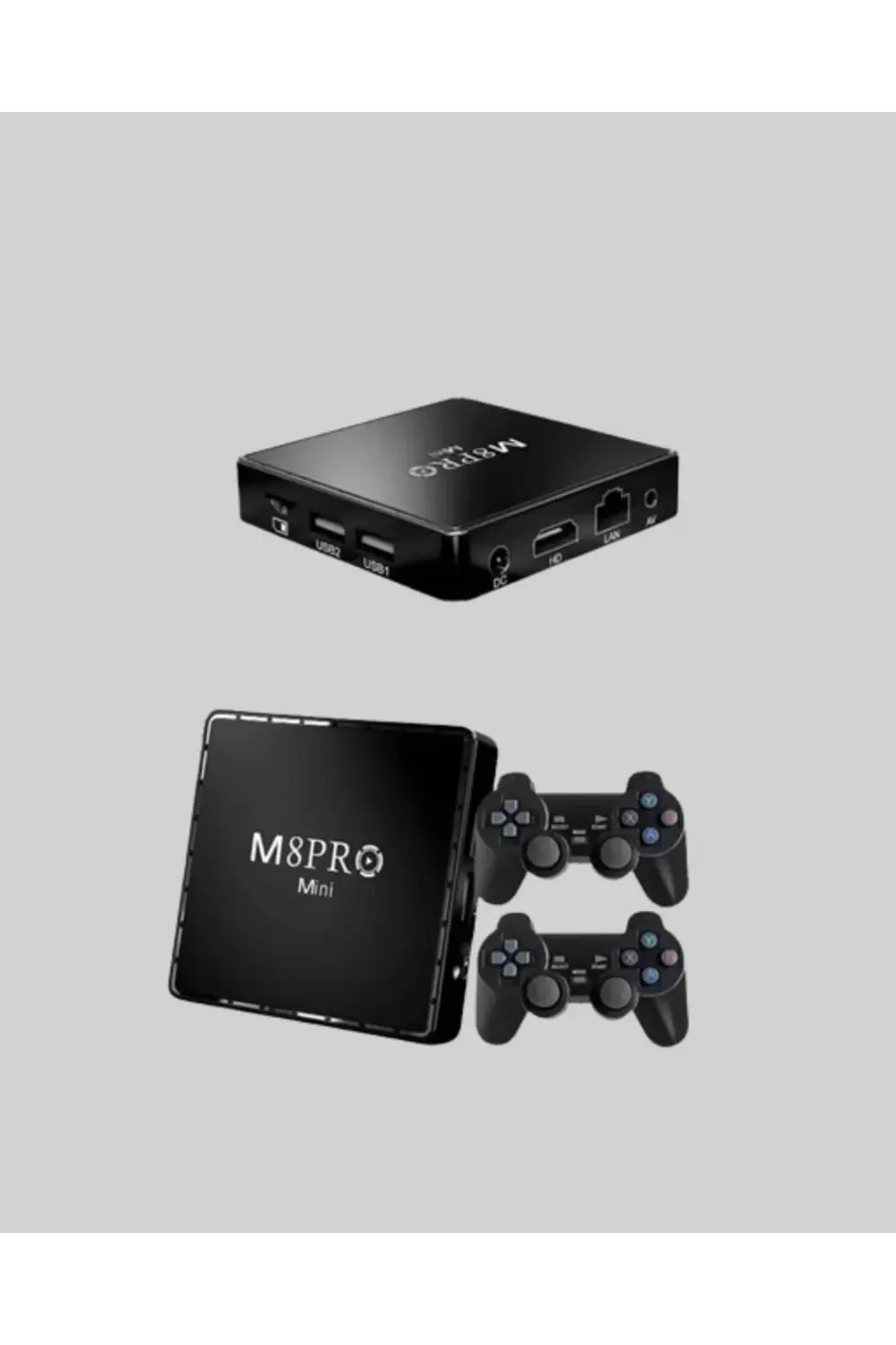 Retro Oyun Konsollu Akıllı Android TV Kutusu