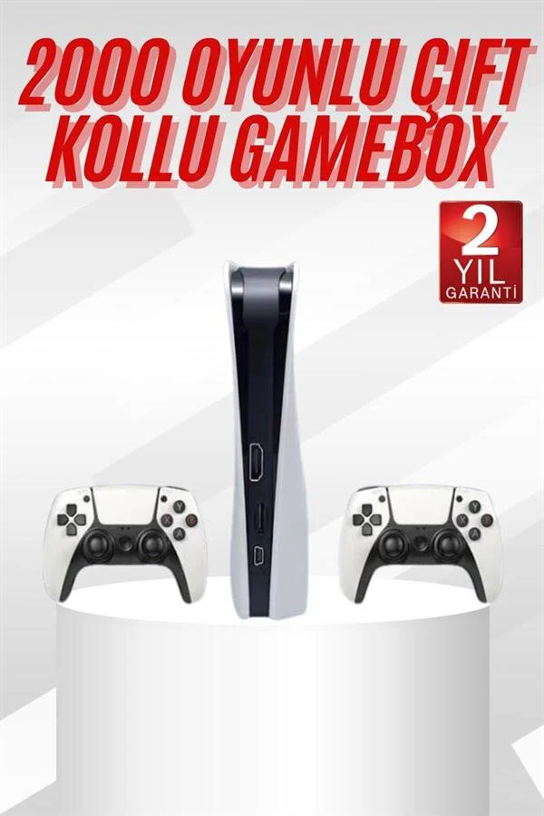 Retro Oyun Konsolu 4K 128GB Hafızalı, 26.777 Oyun ve PS5 Tarzı Kablosuz Kolu - Nostaljiyi Modernleştirin