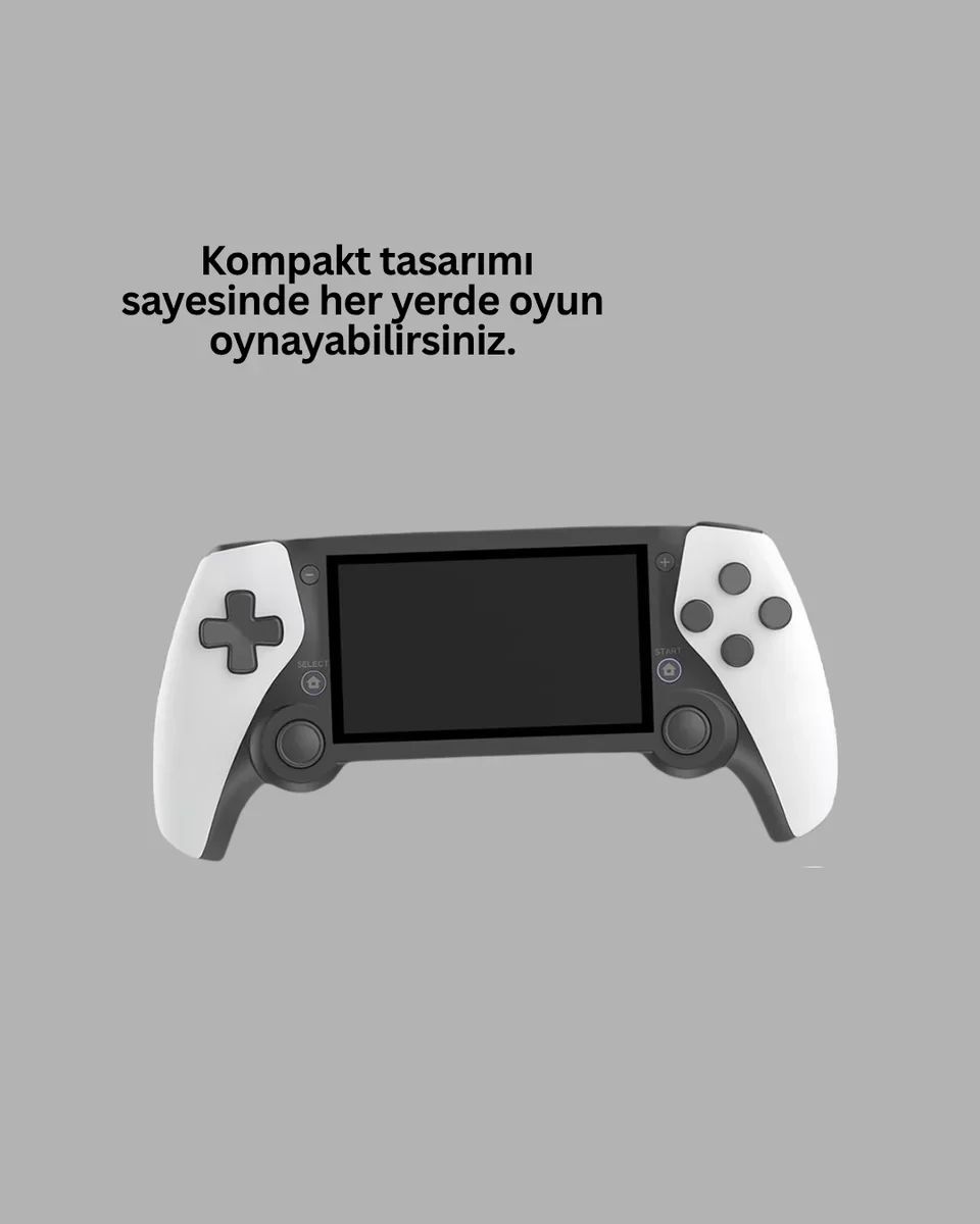 Retro Oyun Konsolu: 4.3 Ekran, 64GB Hafıza ve 3D Efektli Yeni Nesil