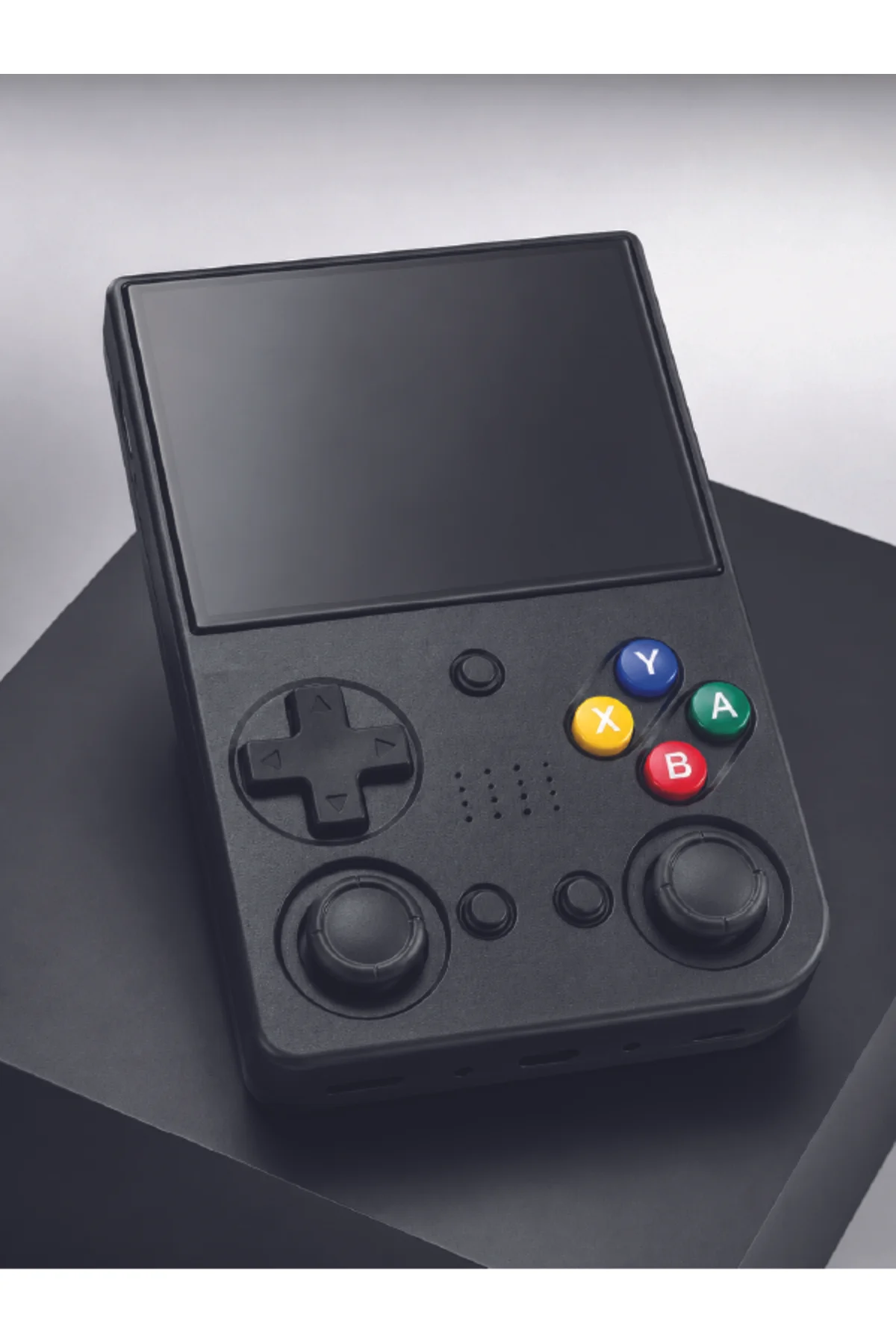 Retro Oyun Konsolu Çift Analog Joystick 64GB Hafızalı Taşınabilir El Konsolu - Görsel 3