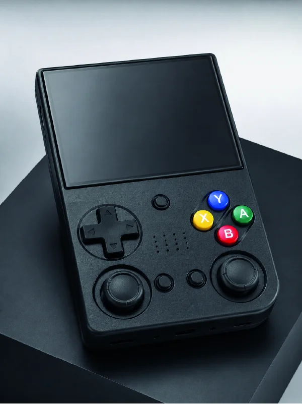 Retro Oyun Konsolu Çift Analog Joystick 64GB Hafızalı Taşınabilir El Konsolu