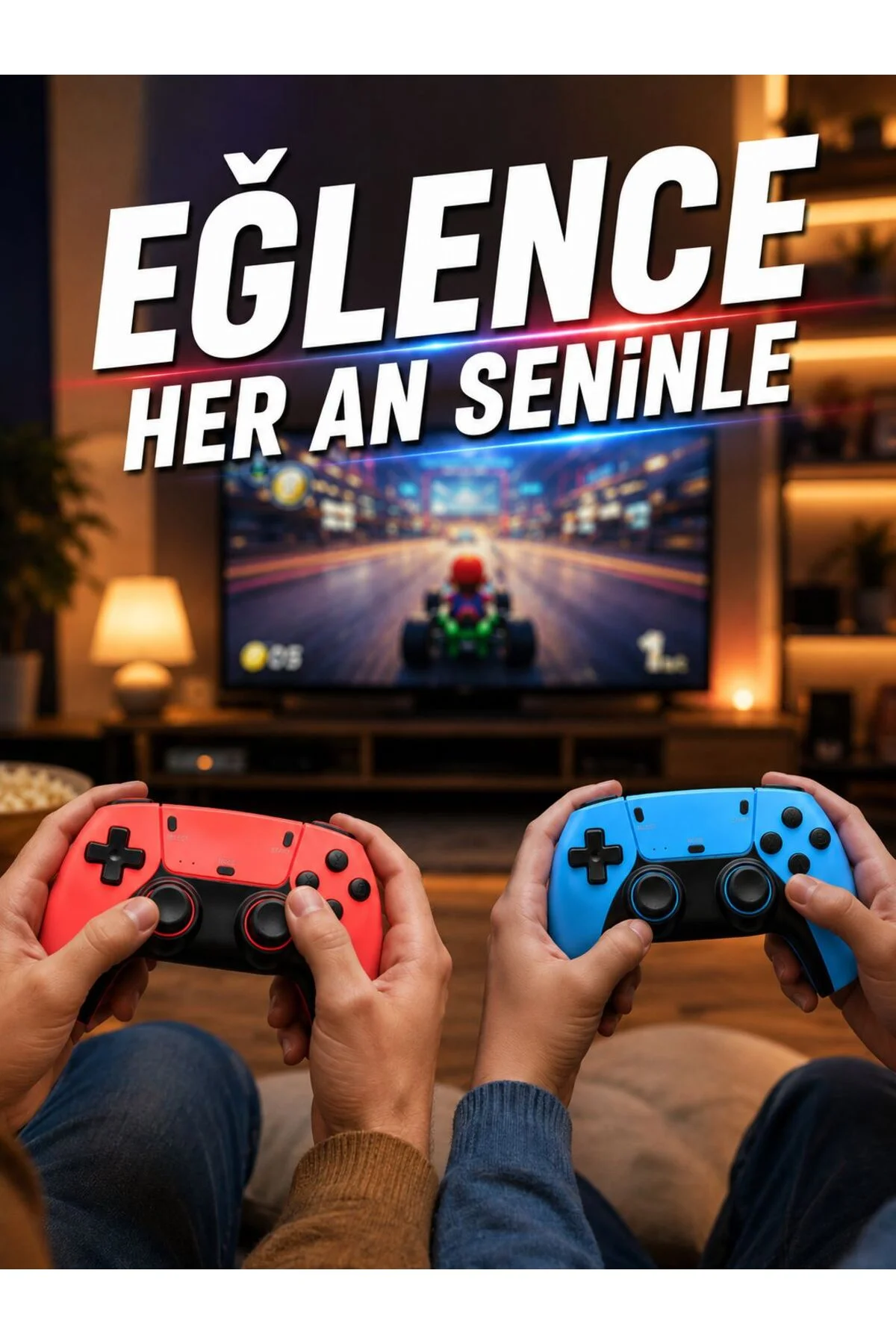 Retro Oyun Konsolu HDMI Destekli Kablosuz Oyun Kolu ile Oyun Keyfi Retro Oyun Konsolu HDMI Destekli Kablosuz Oyun Kolu ile Oyun Keyfi