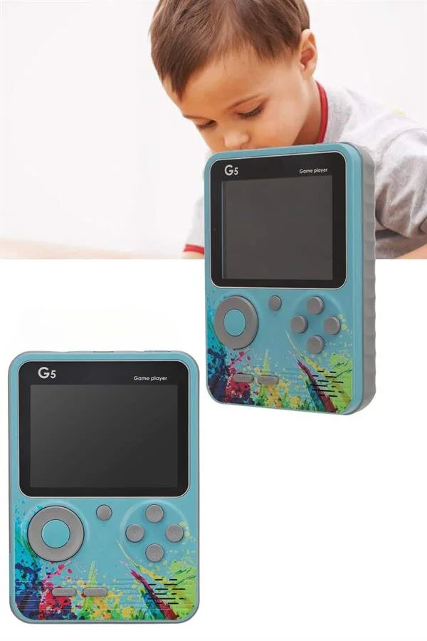 Retro Oyun Konsolu: Televizyona Bağlanabilen Taşınabilir Çift Joystickli Klasik Eğlence
