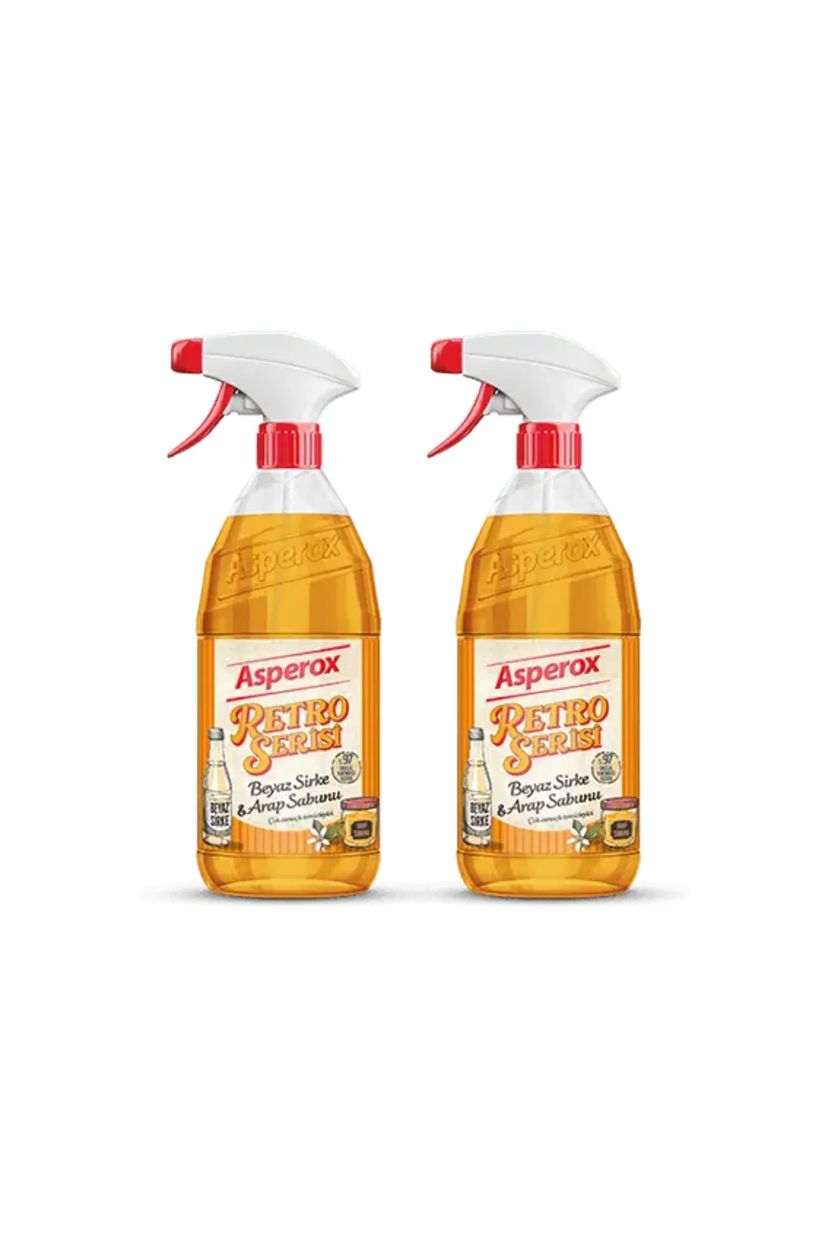 RETRO SERİSİ BEYAZ SİRKE& ARAP SABUNU 1000ML (2 ADET) Fiyatı, Yorumları ve Özellikleri