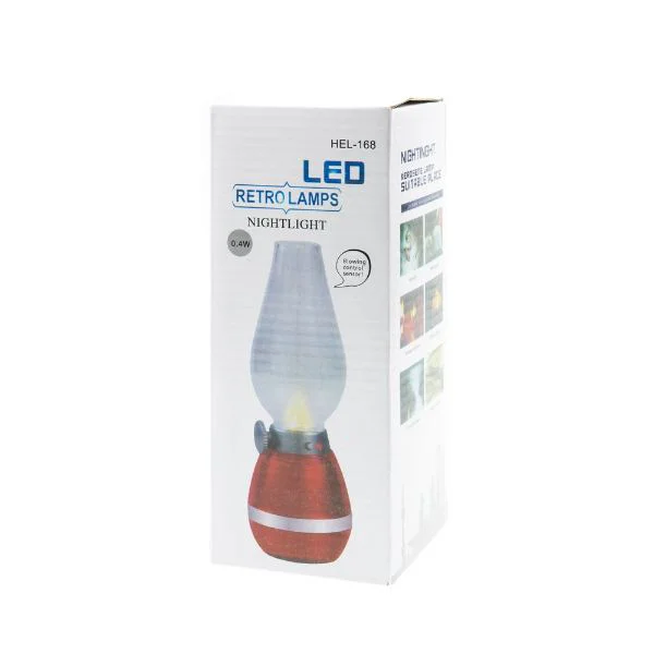 Retro Tasarımlı LED Gaz Lambası Şeklinde Dekoratif Lamba