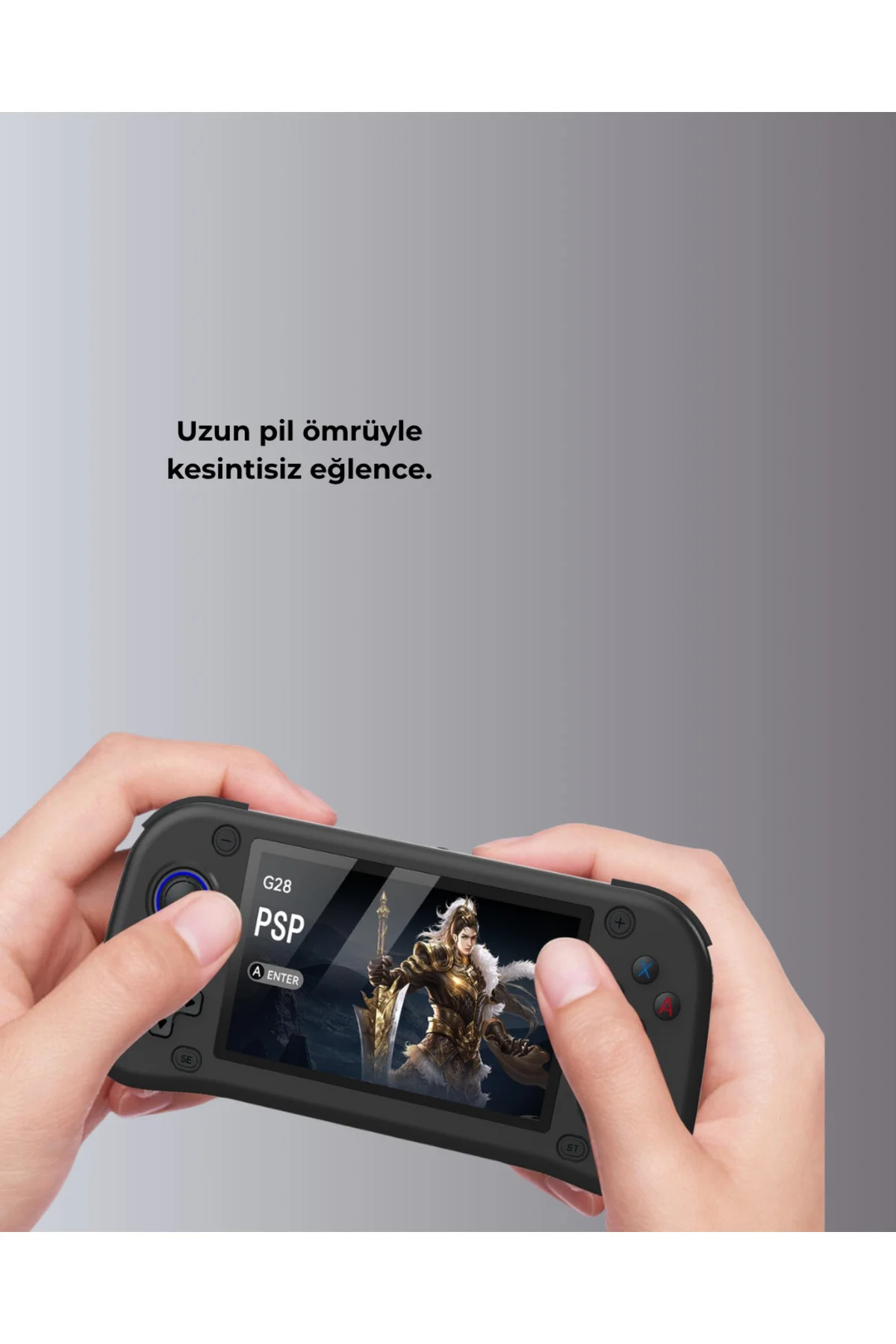 Retro ve Modern Oyun Destekli Taşınabilir Konsol 64GB Kart Dahil 